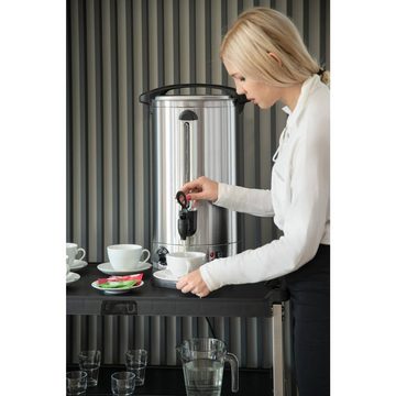 Royal Catering Heißwasserspender Wasserkocher Edelstahl 20,5 Liter Doppelwandig 2500 W, 20.3 l, 2.500 W