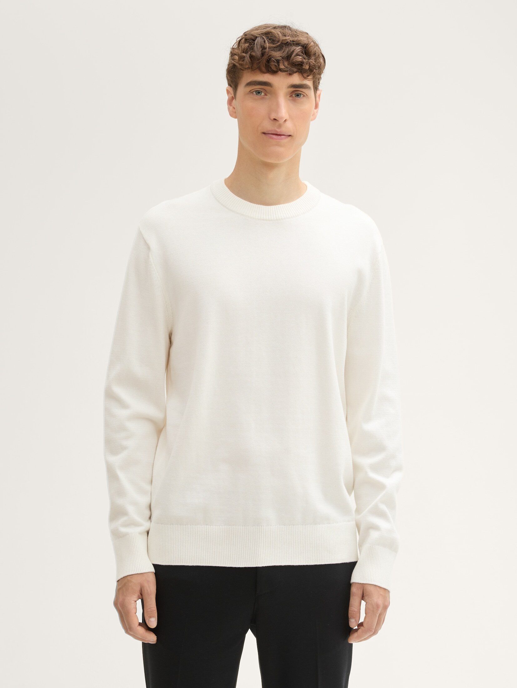 TOM TAILOR Denim Strickpullover Basic Strickpullover günstig online kaufen