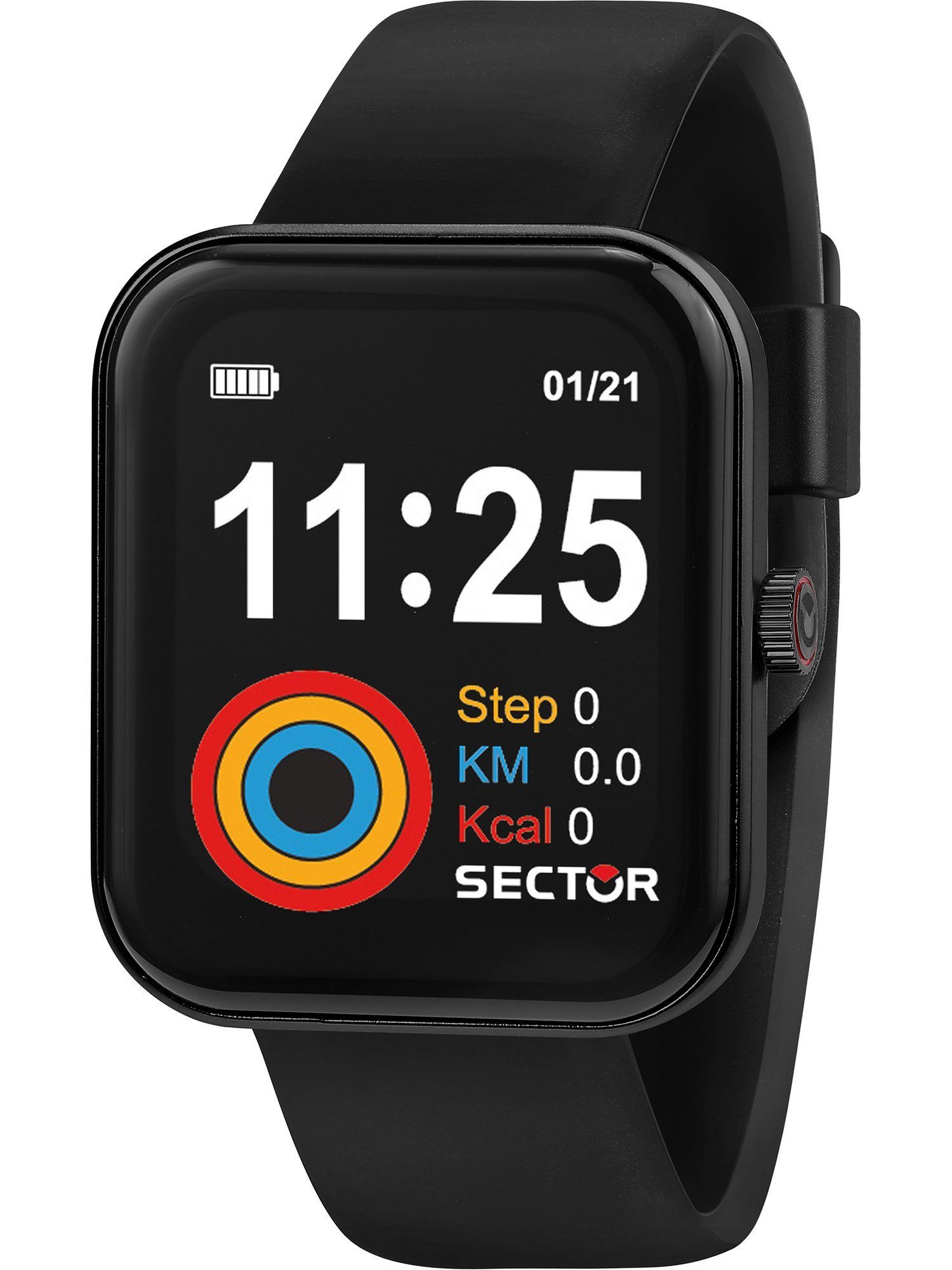 Sector Digitaluhr Sector Unisex-Smartwatch Digital Akku