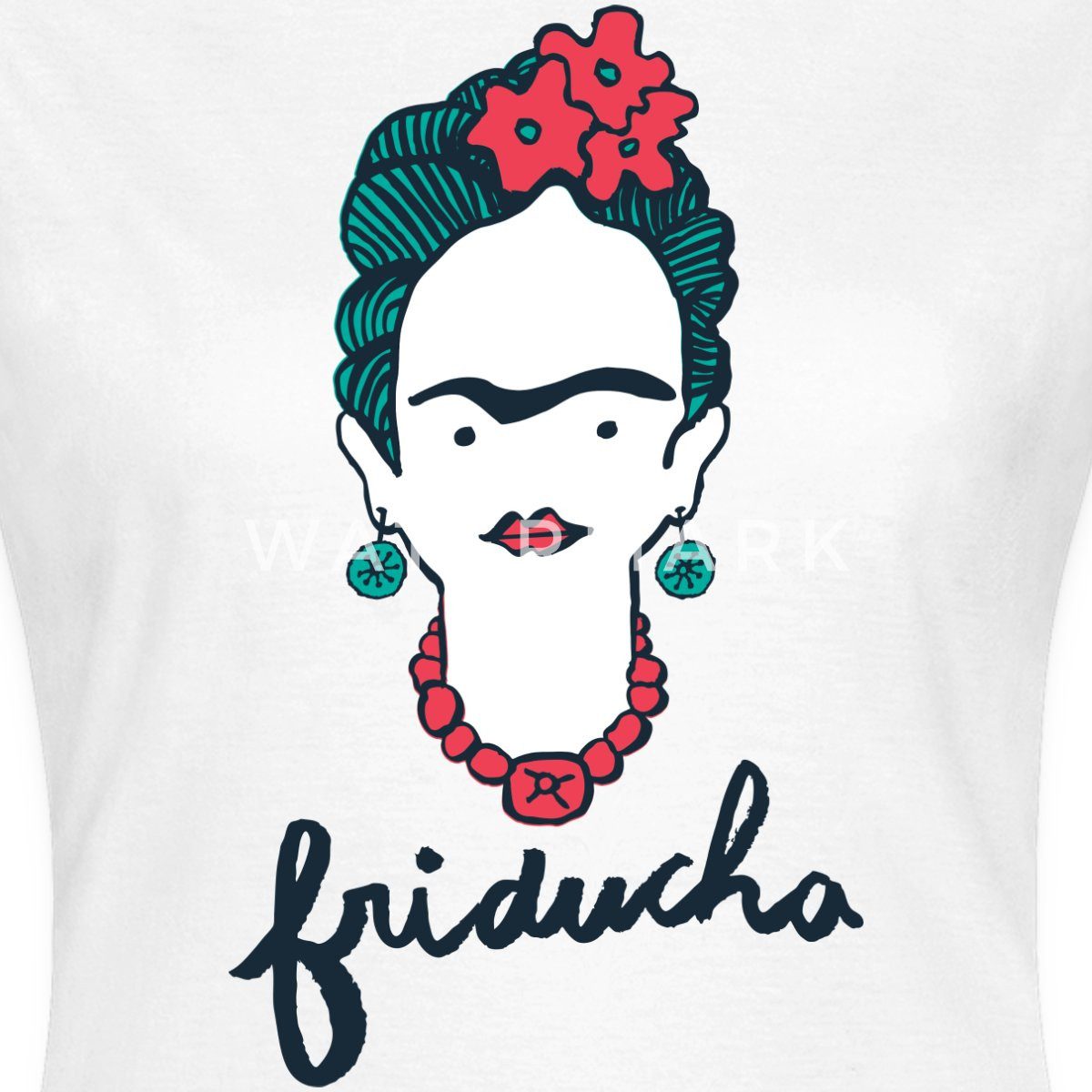 Spreadshirt T-Shirt Frida Kahlo Sketch Friducha Frauen T-Shirt (1-tlg) günstig online kaufen