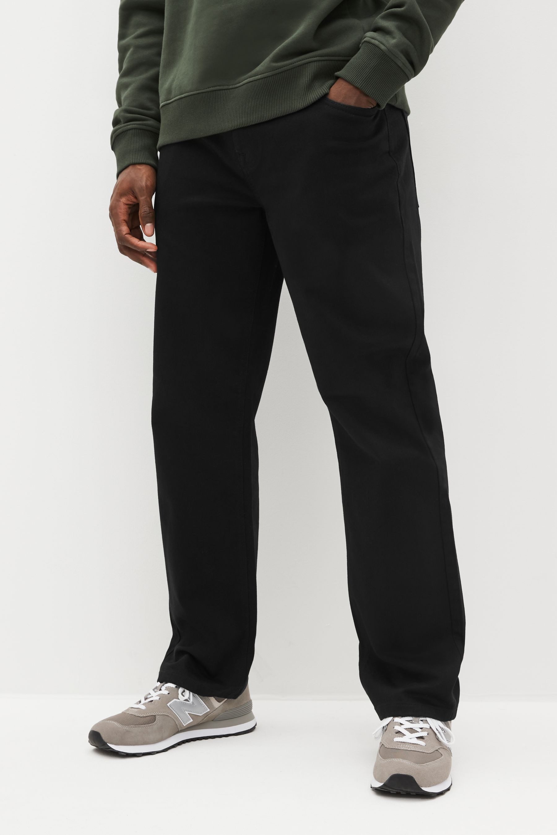 Next Relax-fit-Jeans Klassische Relaxed Fit Stretch-Jeans (1-tlg)
