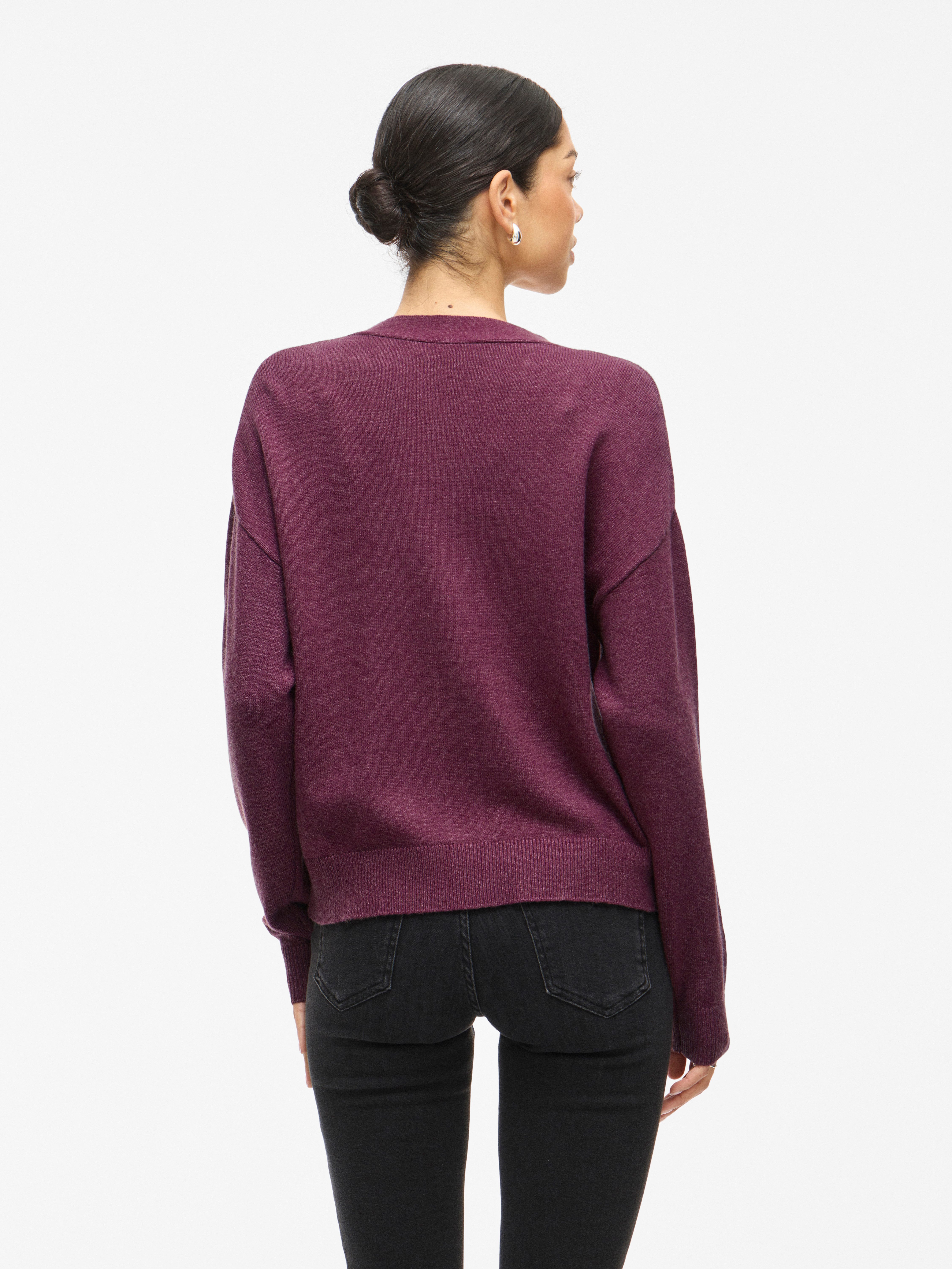Vila Strickjacke VIRIL V-NECK KNIT CARDIGAN günstig online kaufen