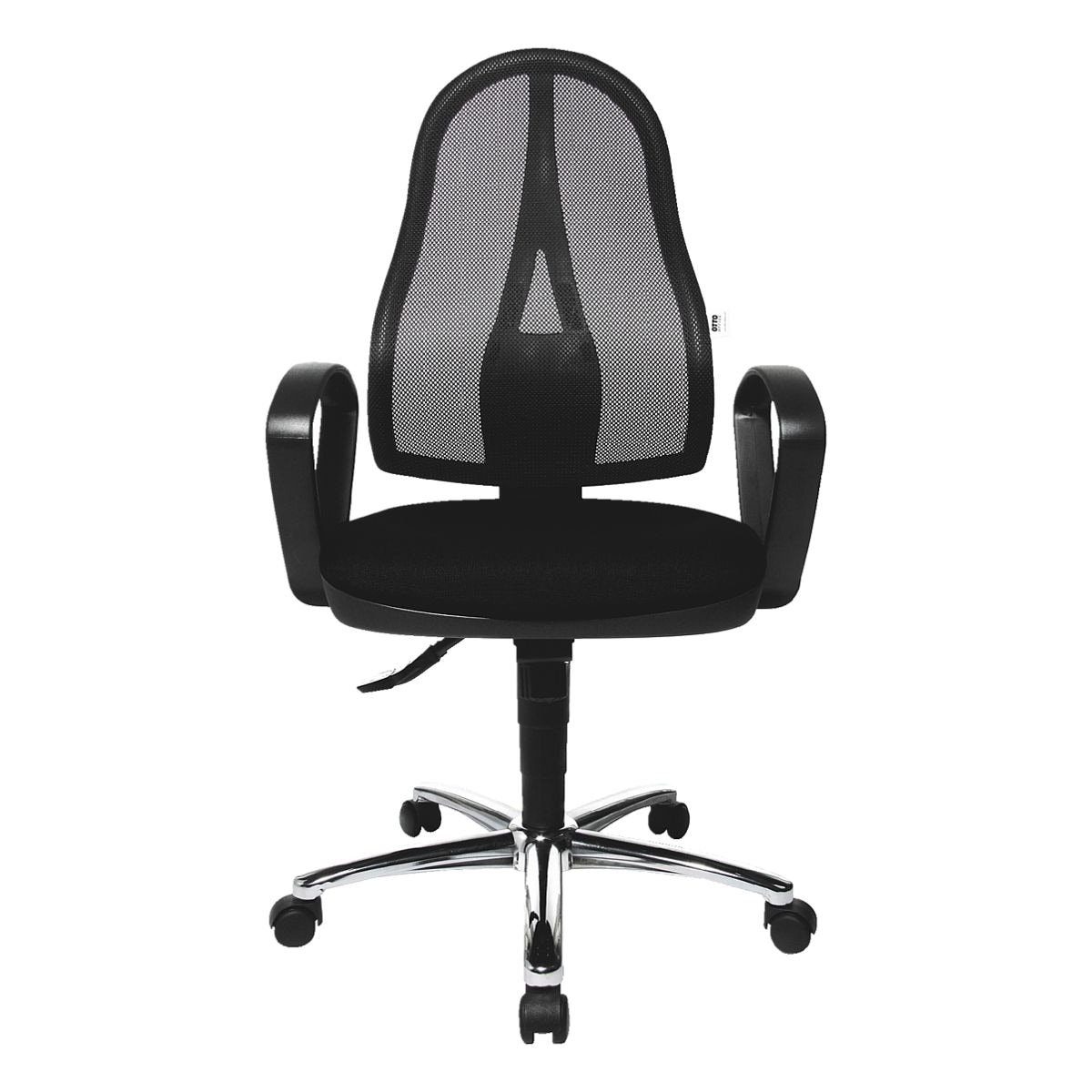 mit Office Armlehnen Standard, festen und Spezial-Muldensitz Otto Office Schreibtischstuhl schwarz