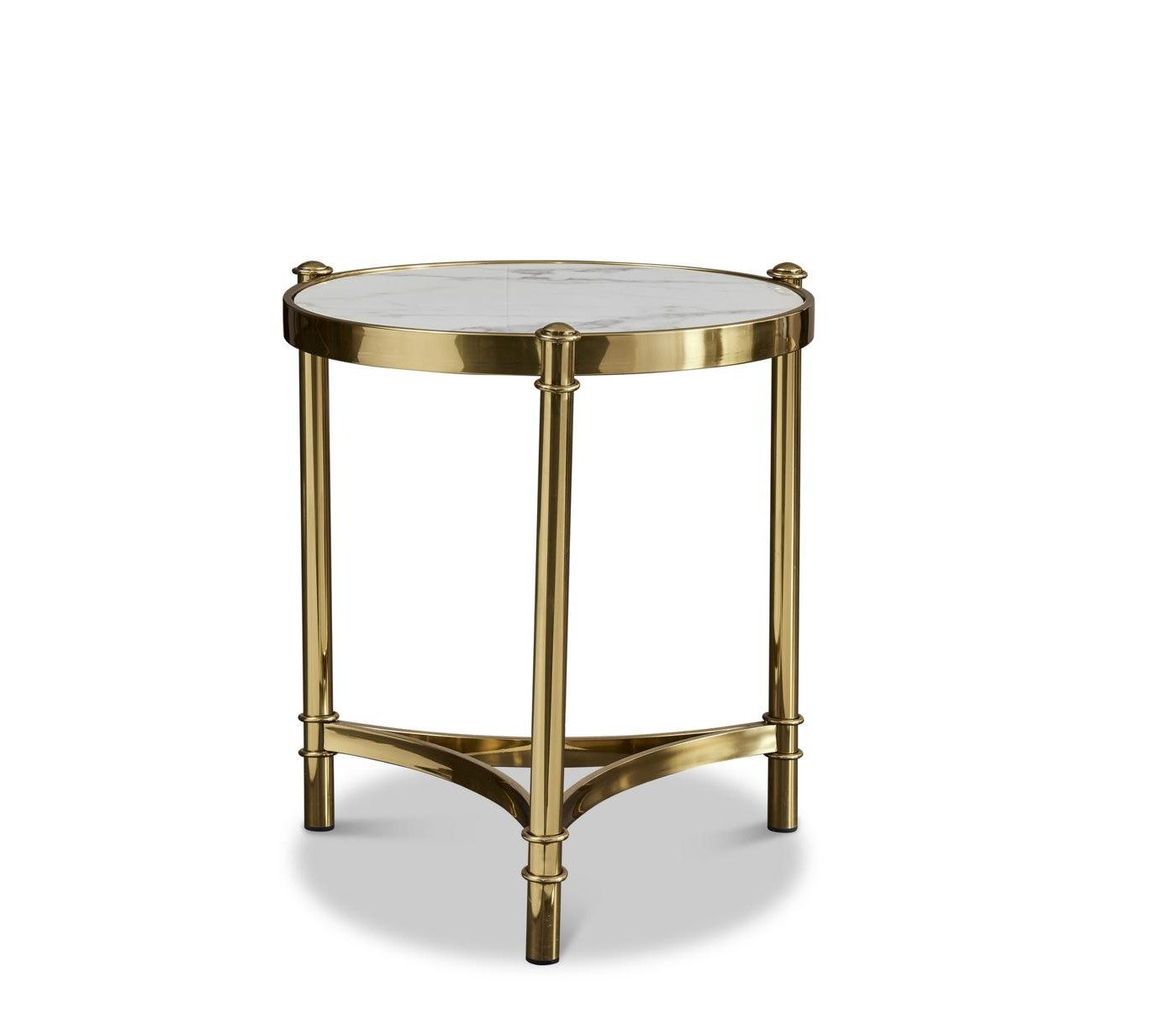 Xlmoebel Beistelltisch Edelstahl Designer Couchtisch für stilvolle Akzente, Made in Europa