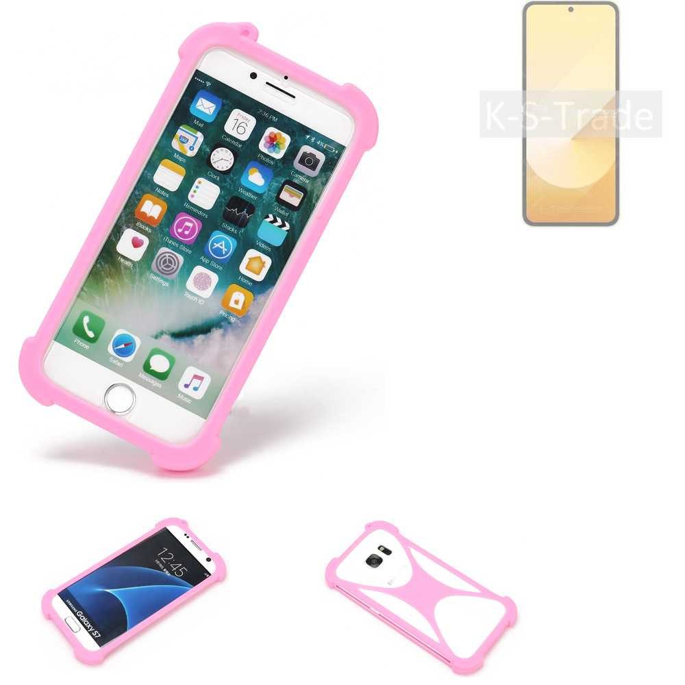 K-S-Trade Handyhülle für Samsung Galaxy Z Flip6, Handy Hülle Schutz Hülle Bumper Silikon Schutz Hülle Cover Case