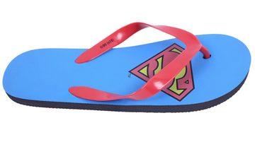 Sarcia.eu Blaue Flip-Flops Superman 32-33 EU Badezehentrenner