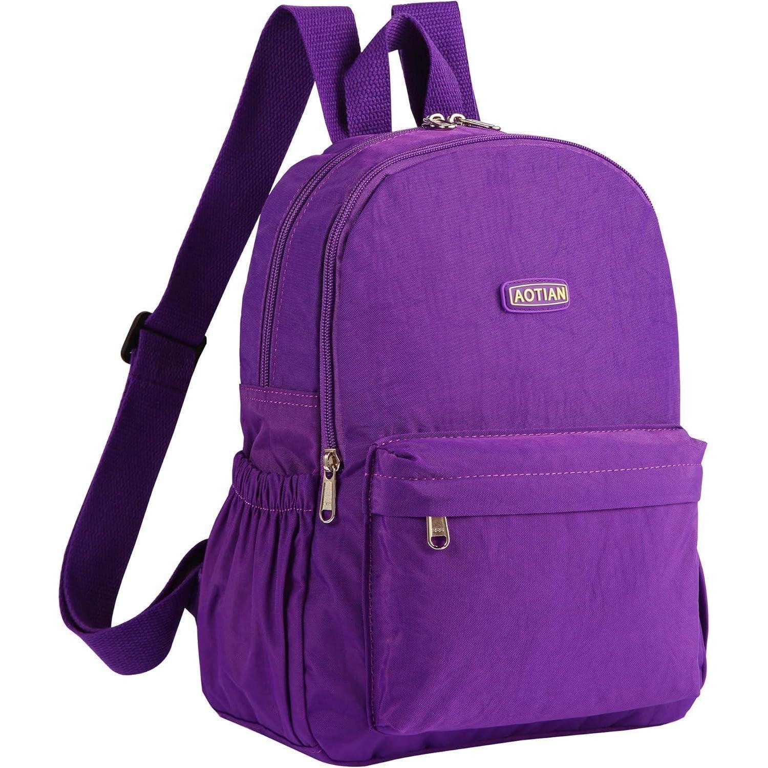 LuxusKollektion Wanderrucksack Rucksack Damen Tagesrucksack Reisen Camping Outdoor Lila kleine