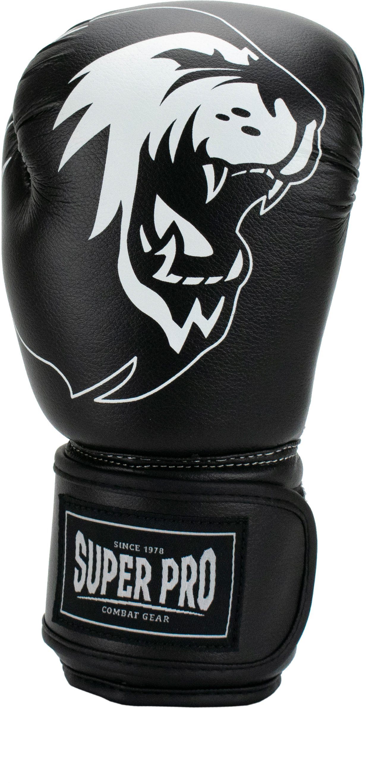 Super Pro Boxhandschuhe Talent schwarz/weiß