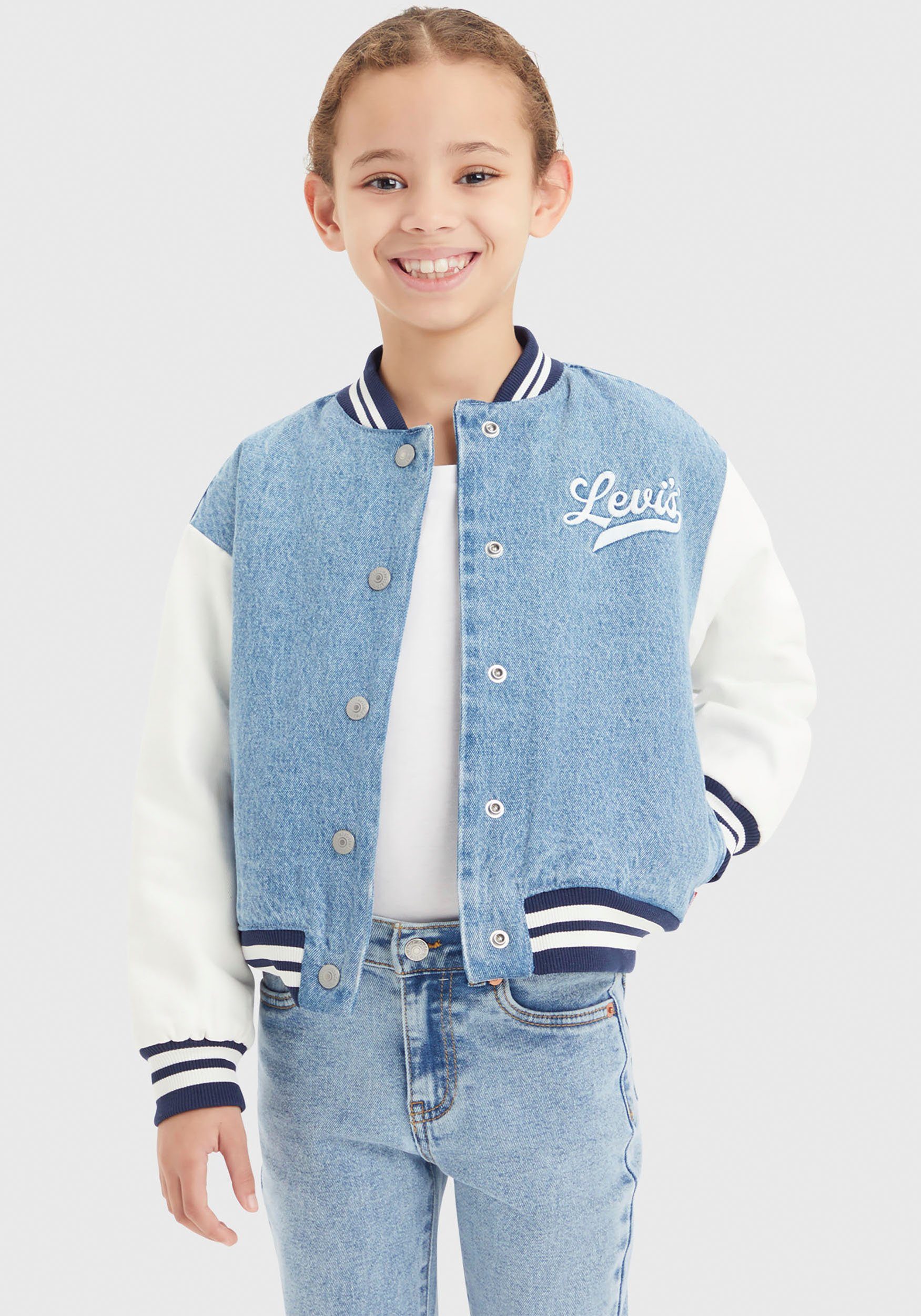 Levi's® Kids Bomberjacke LVG DENIM BOMBER JACKET for GIRLS