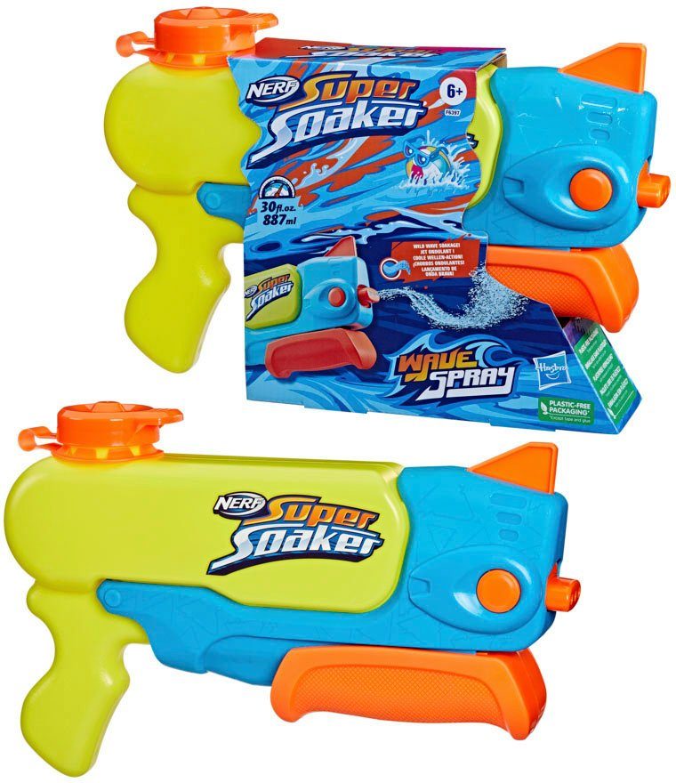 Hasbro Wasserpistole Nerf, Wasserblaster, Super Soaker, Wave Spray