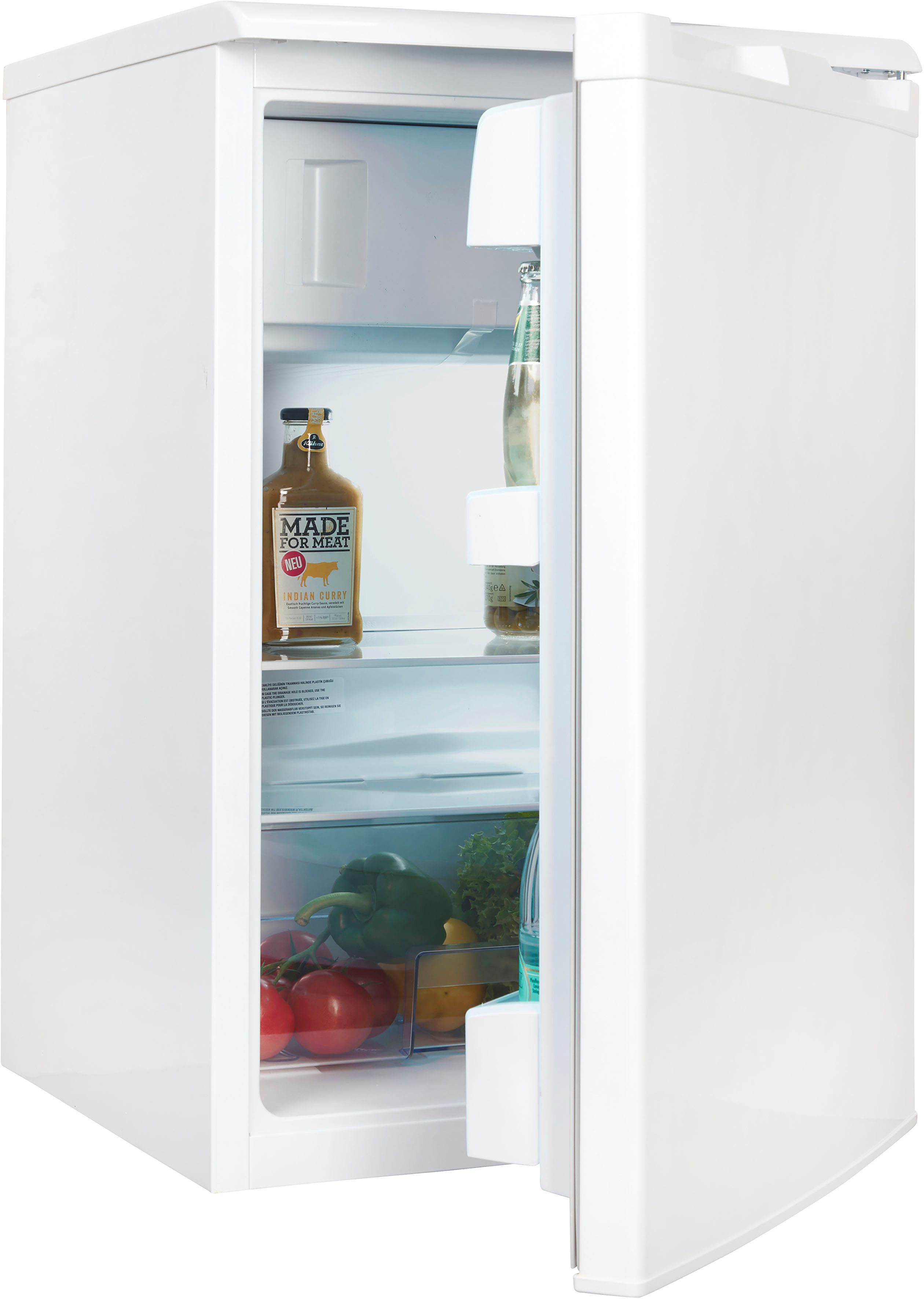BEKO Kühlschrank TSE1284N, 84 cm hoch, 54,5 cm breit, MinFrost – Spezielles Abtausystem reduziert Eisbildung im Gefrierteil