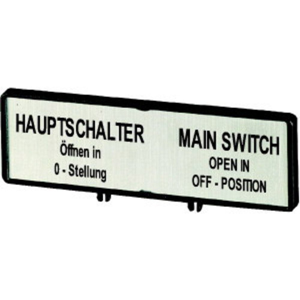 EATON Relais-Modul Eaton ZFS61/62-T0 030170 Schildträger 1 St., (ZFS61/62-T0)