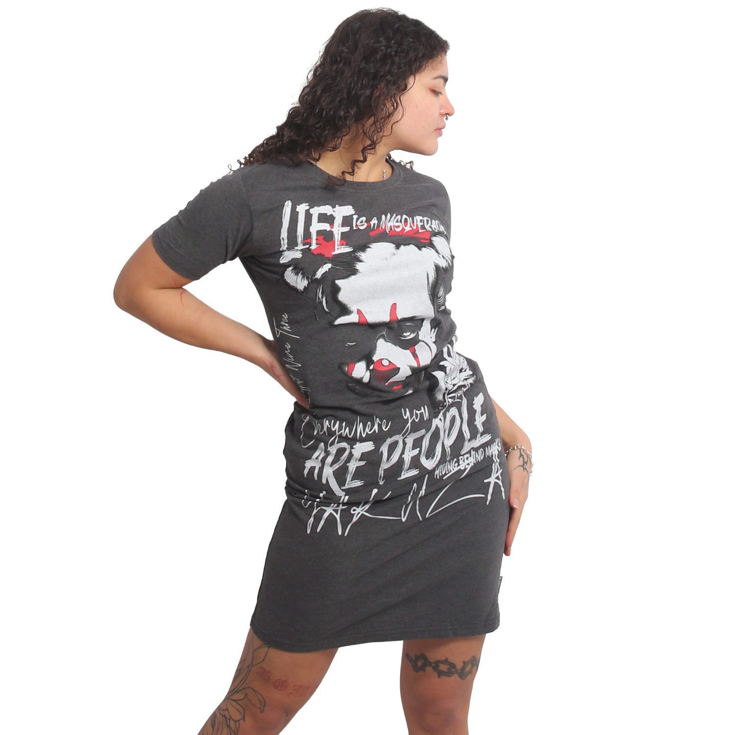 YAKUZA Shirtkleid Masquerade V02