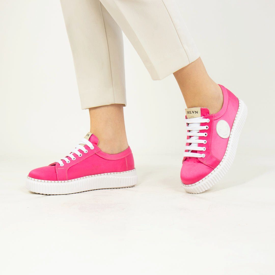 Melvin & Destino 5 Fuxia Nuri Textile Hamilton Sneaker