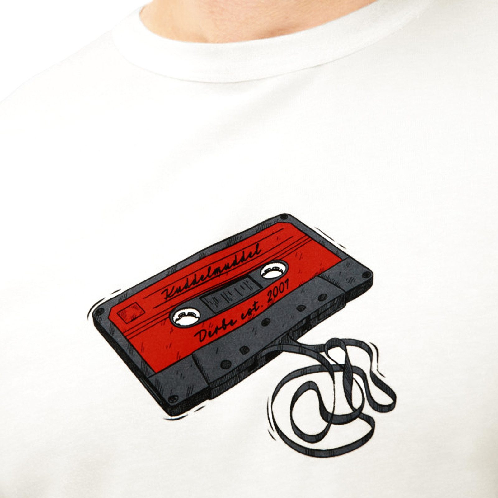 Derbe T-Shirt Kuddelmuddel mit Print