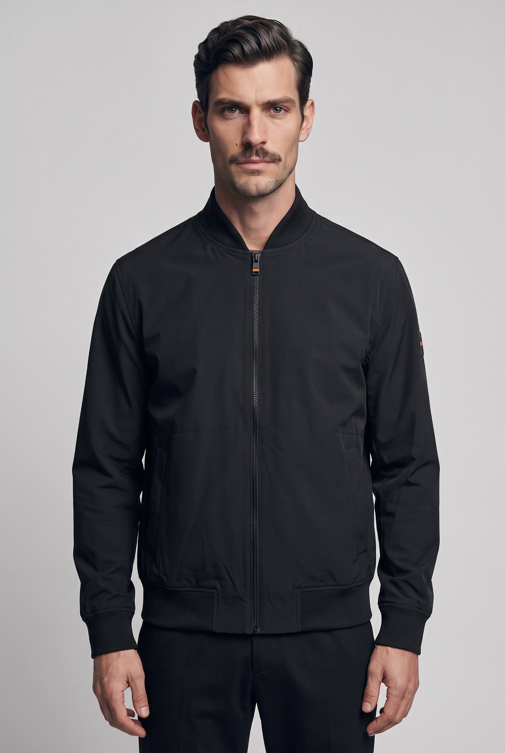 BOSS ORANGE Blouson Ze Push 4-Wege-Stretchmaterial, Relaxed Fit