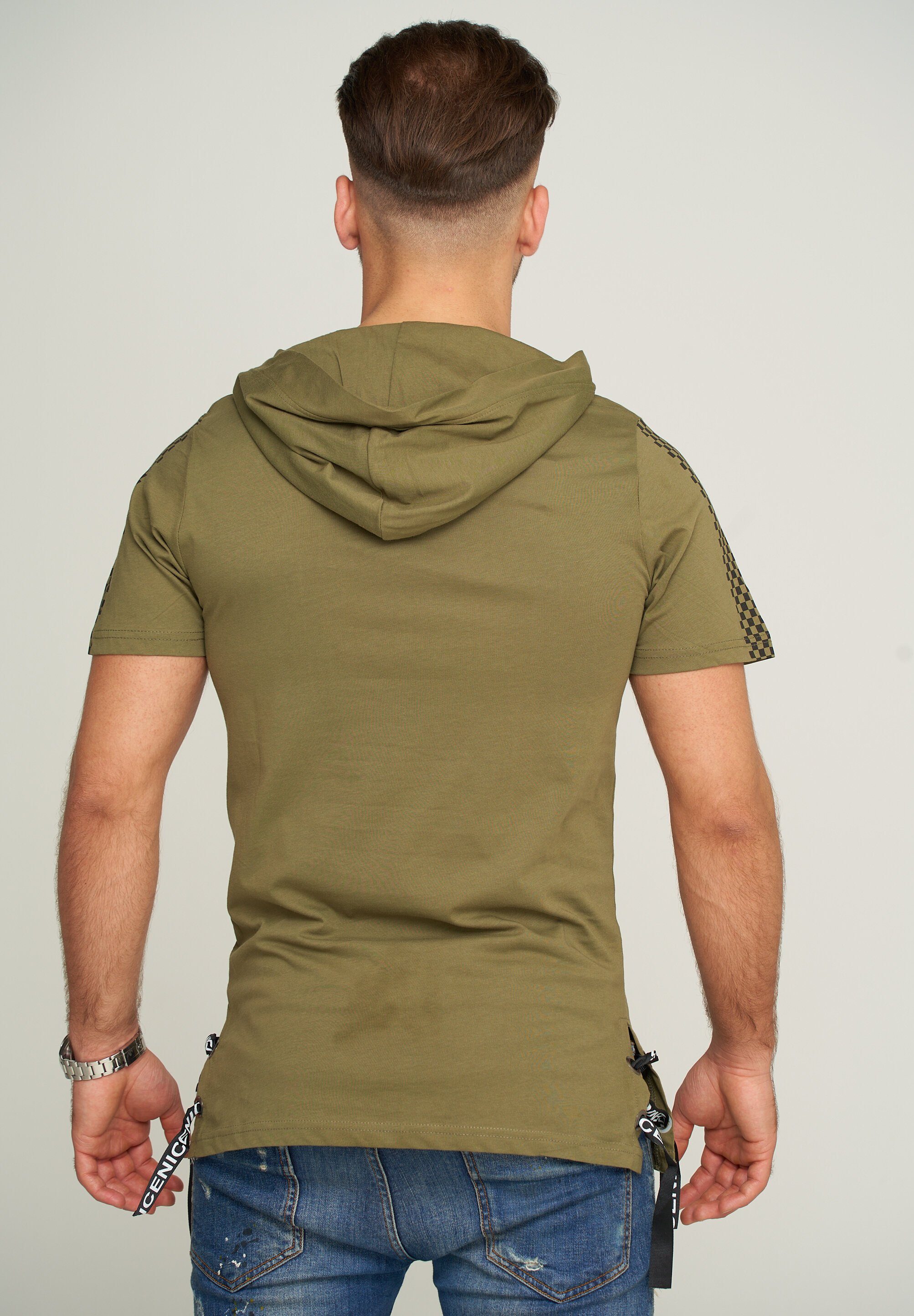 Khaki im 2YMANCOS Oversize-Stil Premium 2Y T-Shirt