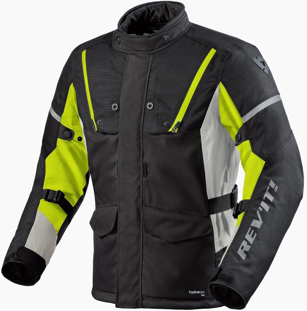 Revit Motorradjacke Horizon 3 H2O Motorrad Textiljacke herausnehmbares Innenfutter,wasserdicht