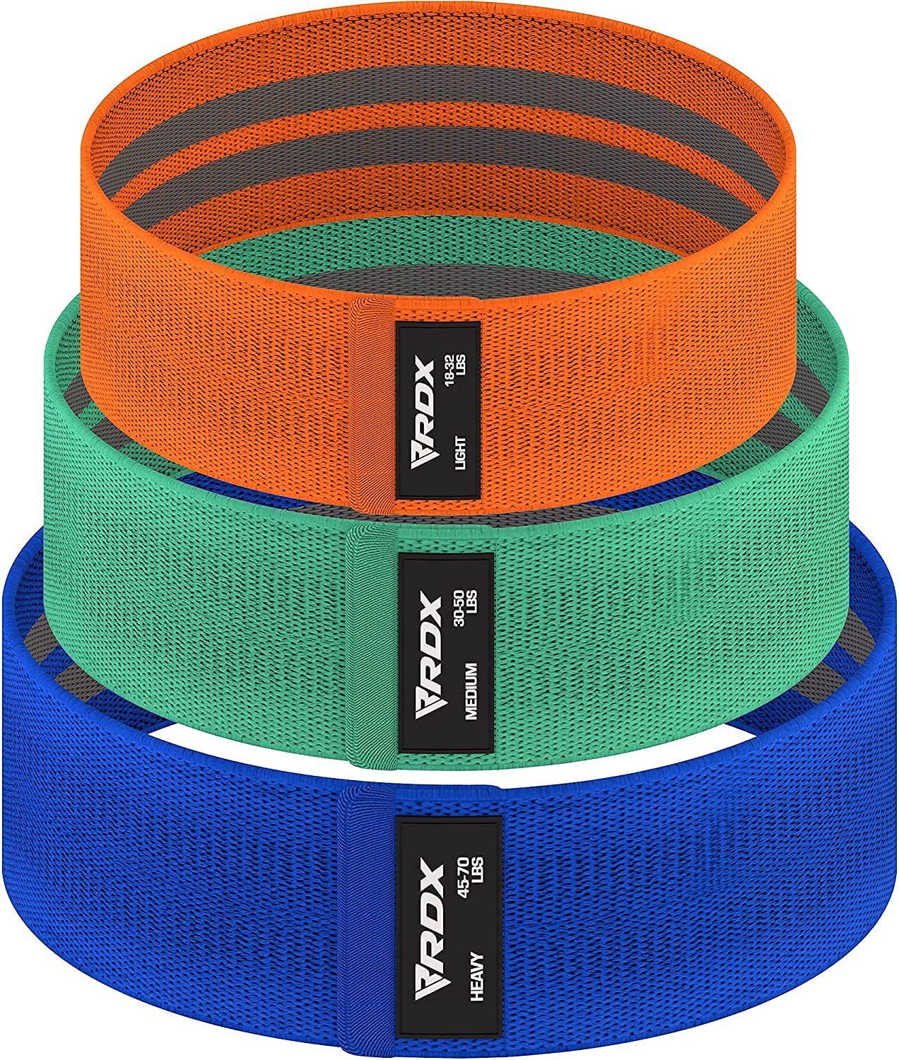 RDX Sports Trainingsbänder RDX Resistance Bands, Fitness Elastic Booty Band for Strength Training
