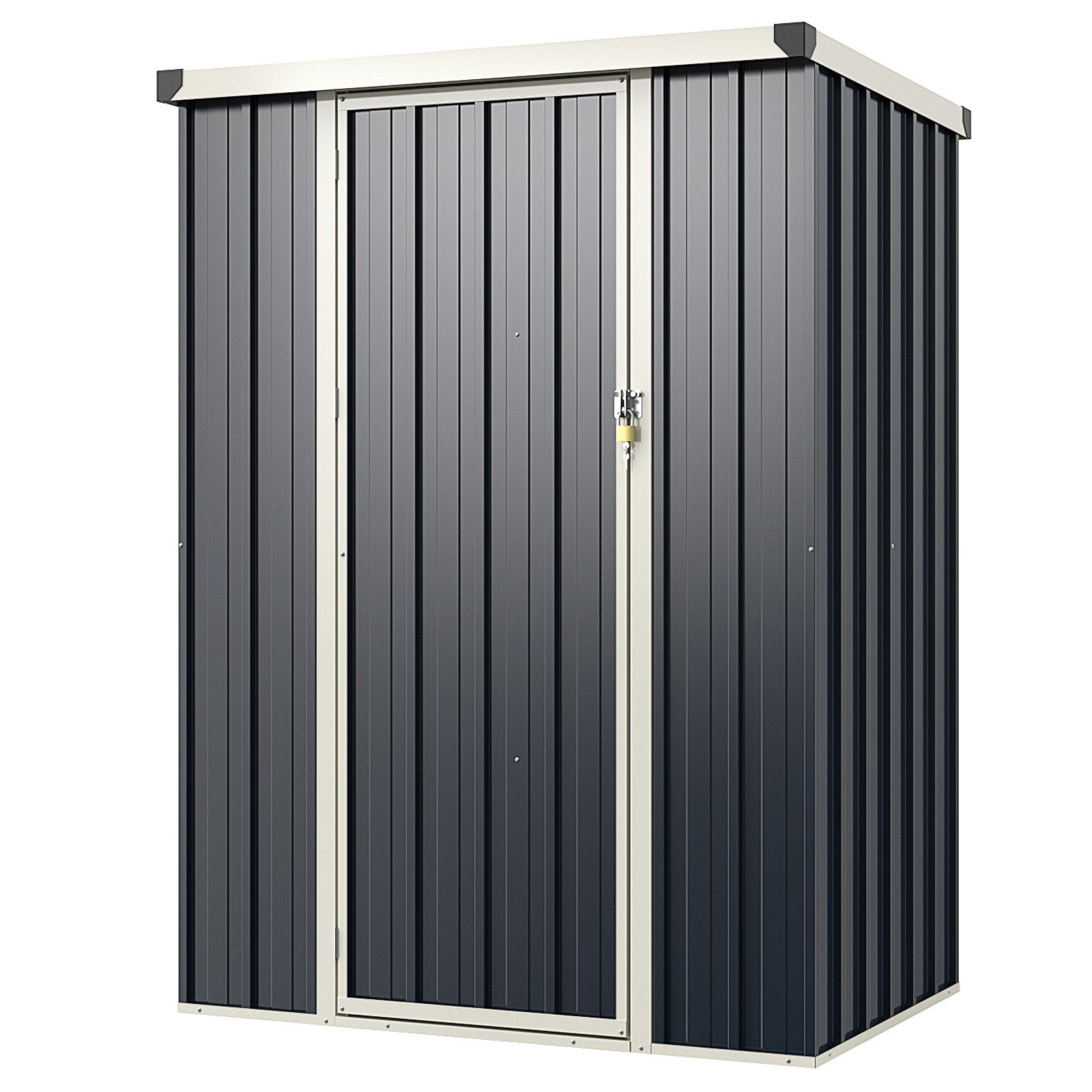 COSTWAY Gerätehaus, BxT: 117x89 cm, Садовые сараи, Gartenhaus mit abschließbarer Tür