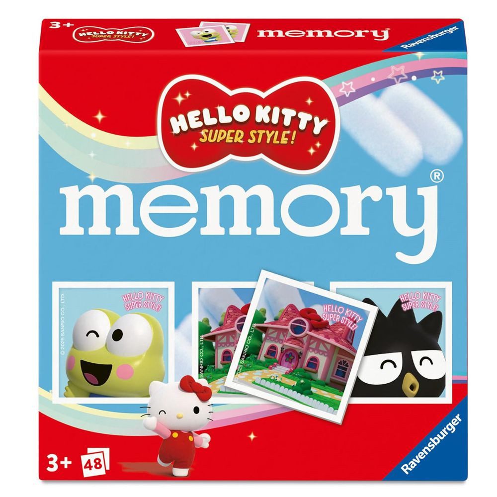 Ravensburger Spiel Mini Memory® 48 Bildkarten Hello Kitty Ravensburger Legespiel, Memory