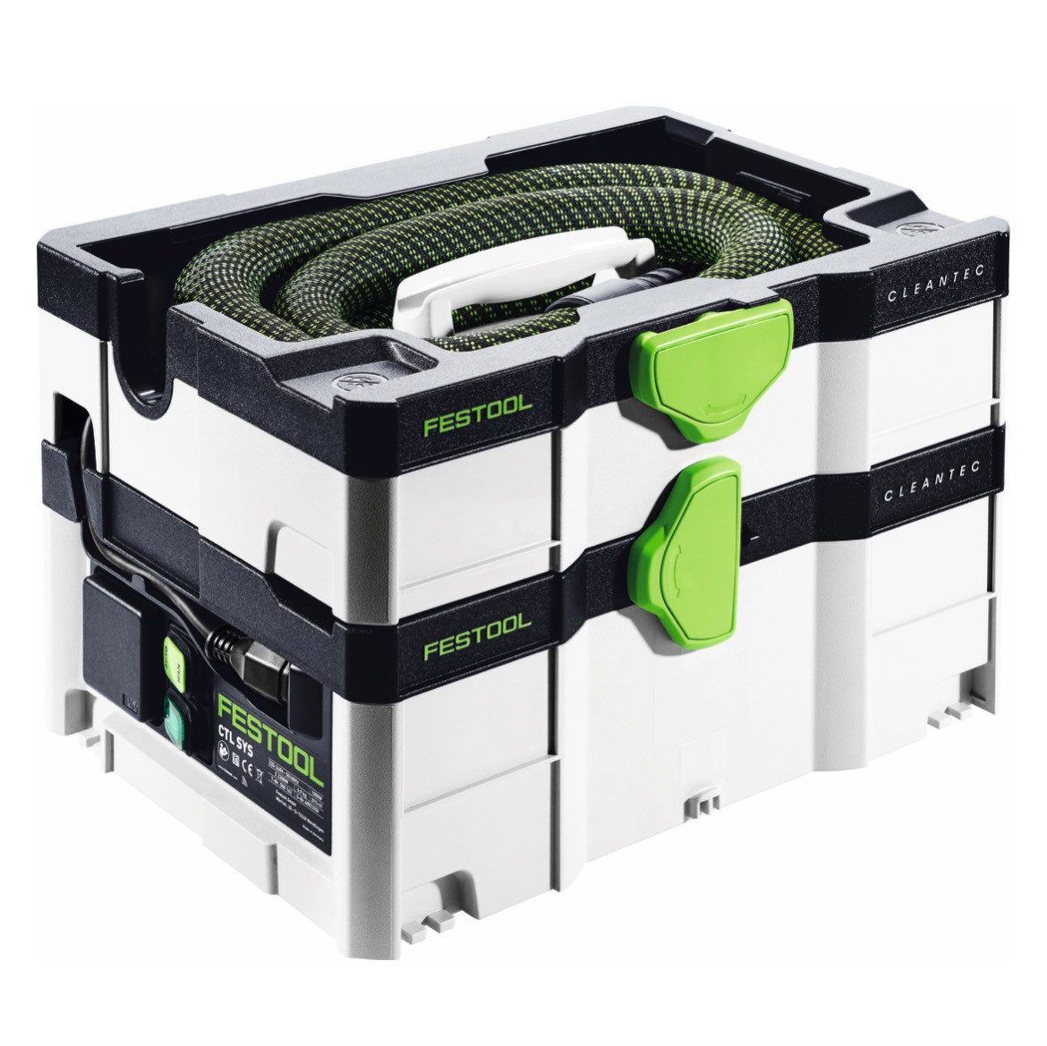 FESTOOL Absauganlage CTL SYS Cleantec Absaugmobil 4,5l Staubkl. L (575279) + Tragegurt