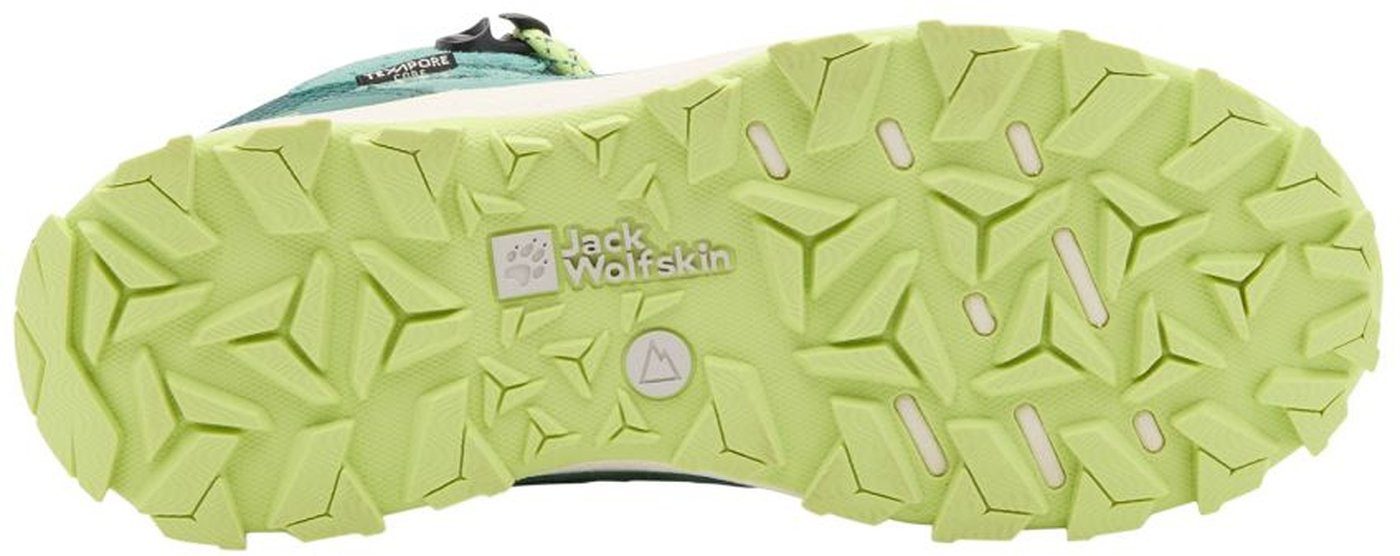 Jack Wolfskin VOJO TOUR TEXAPORE MID K JADE GREEN Trekkingschuh