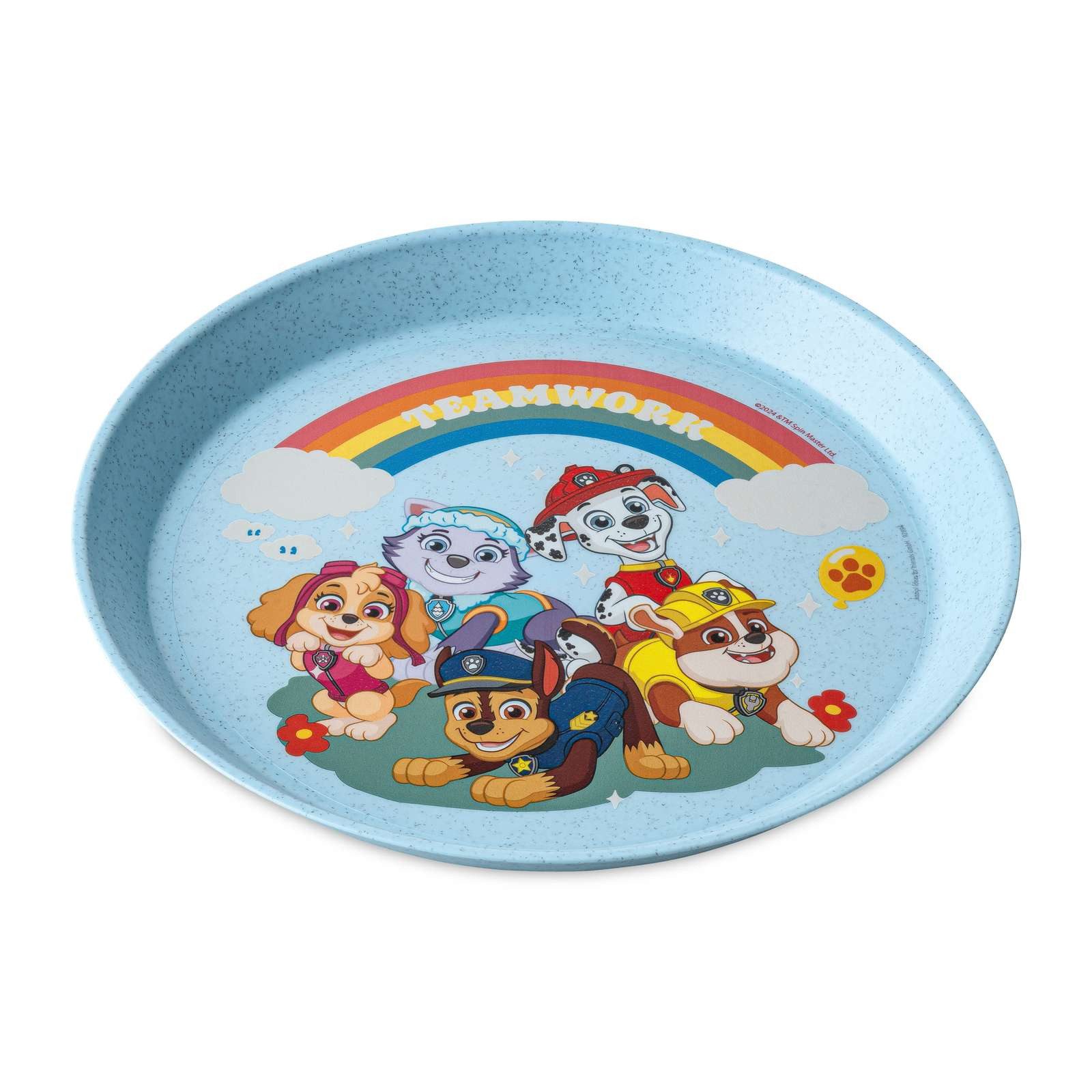 KOZIOL Lunchbox Kinderteller CONNECT Paw Patrol, Ø 20,5 cm, KOZIOL, Kunststoff