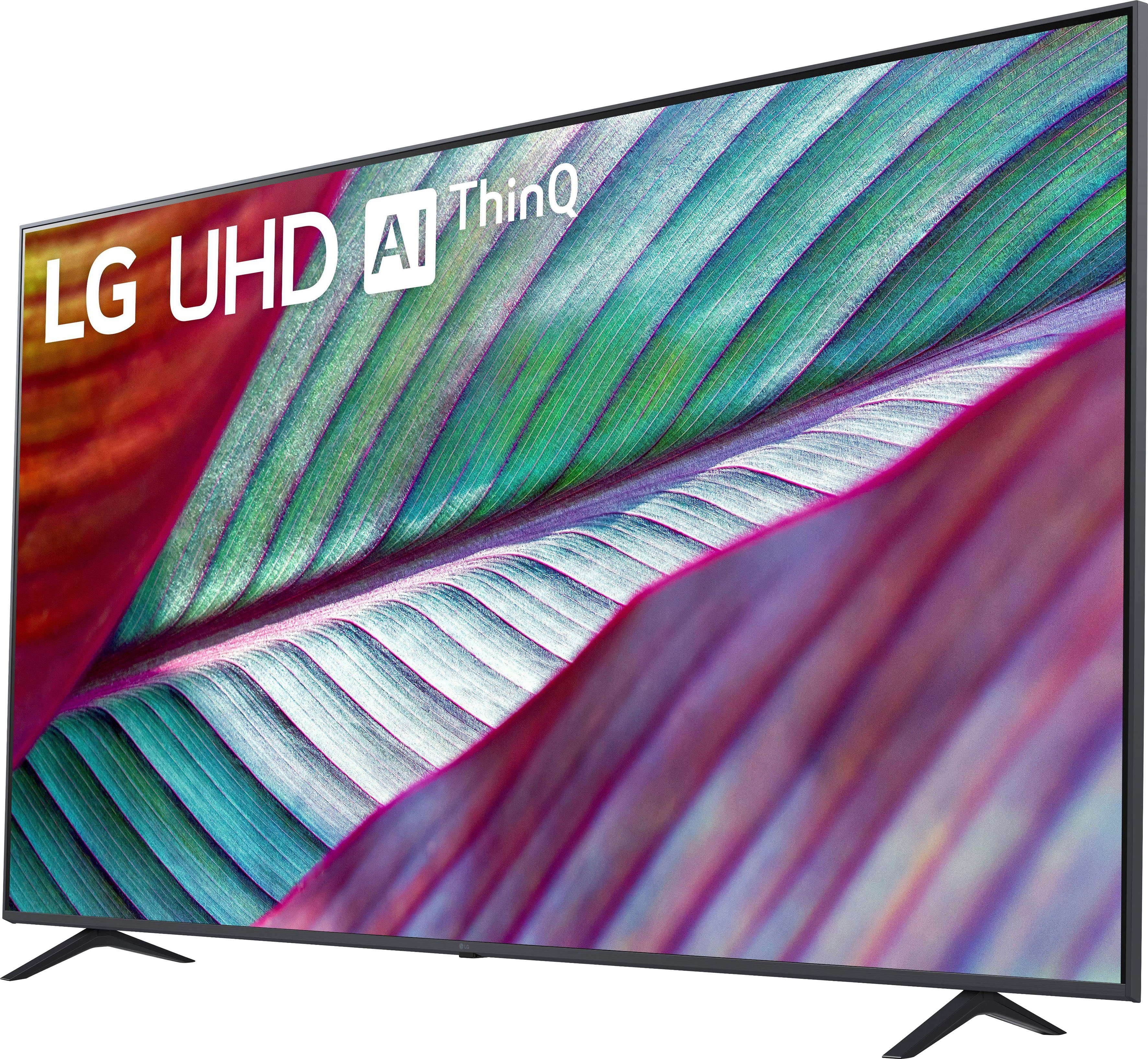 Fernseher LCD-LED UHD,α5 Sound,AI (189 Smart-TV, 4K cm/75 HD, Zoll, AI-Prozessor,HDR10,AI Brightness 75UR78006LK Control) LG Gen6 Ultra 4K