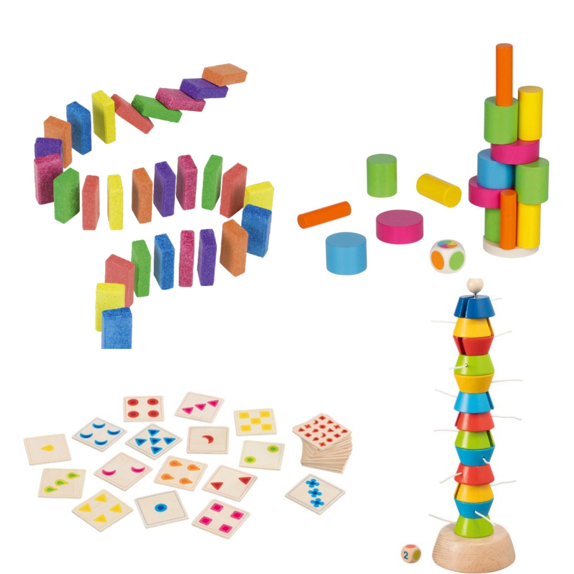 goki Spiel goki - "Farben & Formen" Spiele-Set
