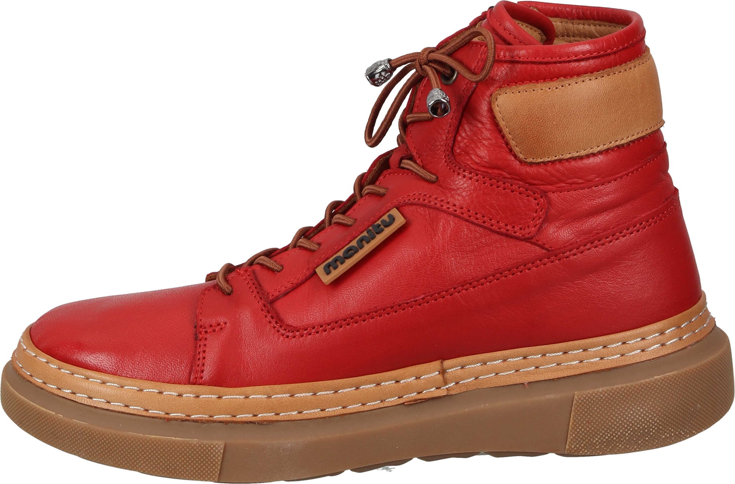Manitu Stiefeletten Schnürstiefelette aus echtem Leder günstig online kaufen