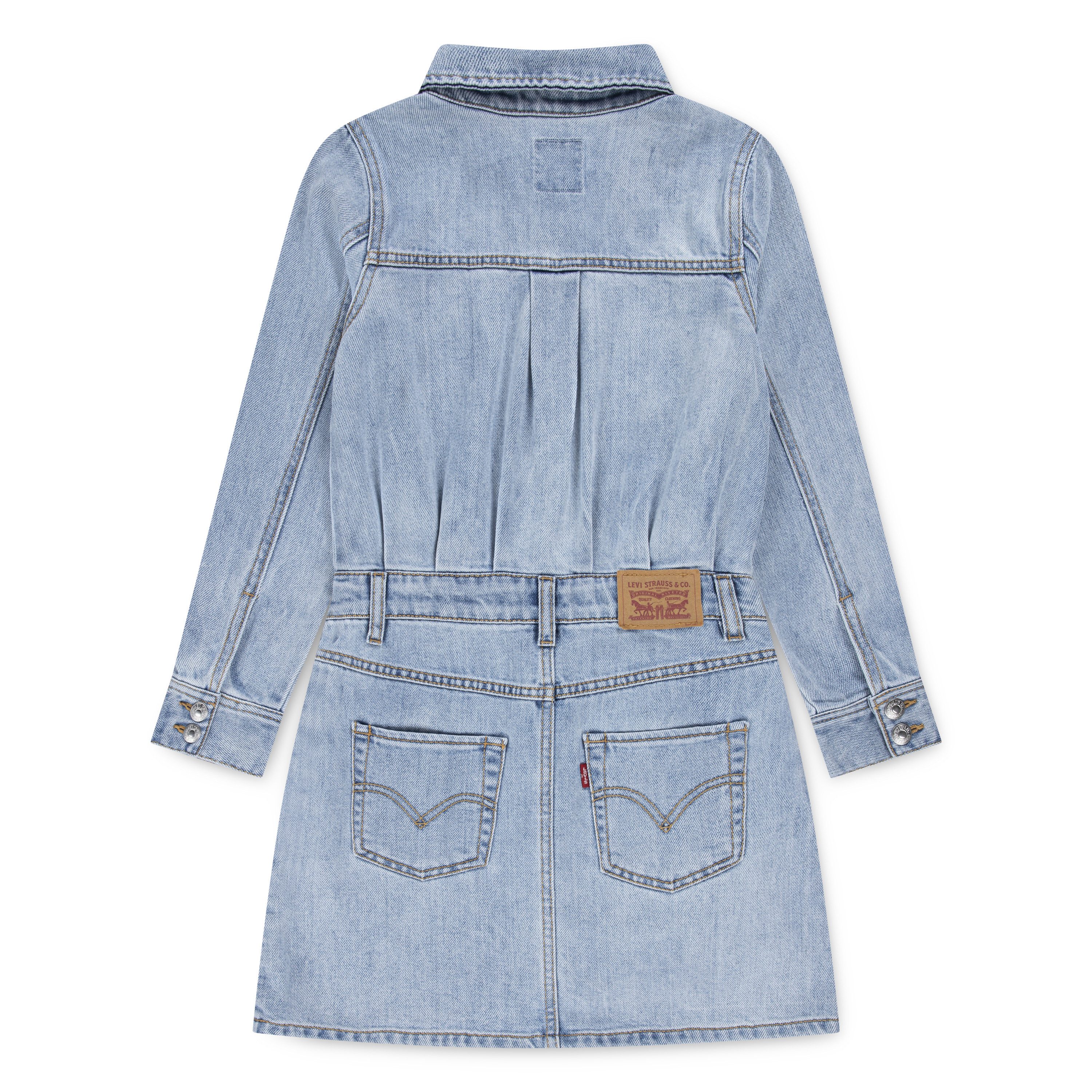 Levi's® Kids Jeanskleid LVG LS WESTERN DRESS mit Druckknöpfen, for Girls
