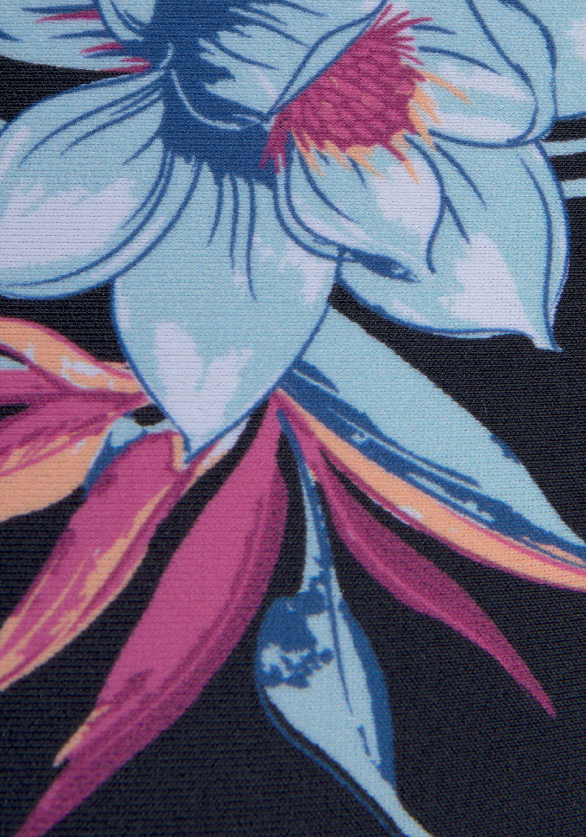 KangaROOS Bustier-Bikini-Top Agave, mit V-Ausschnitt