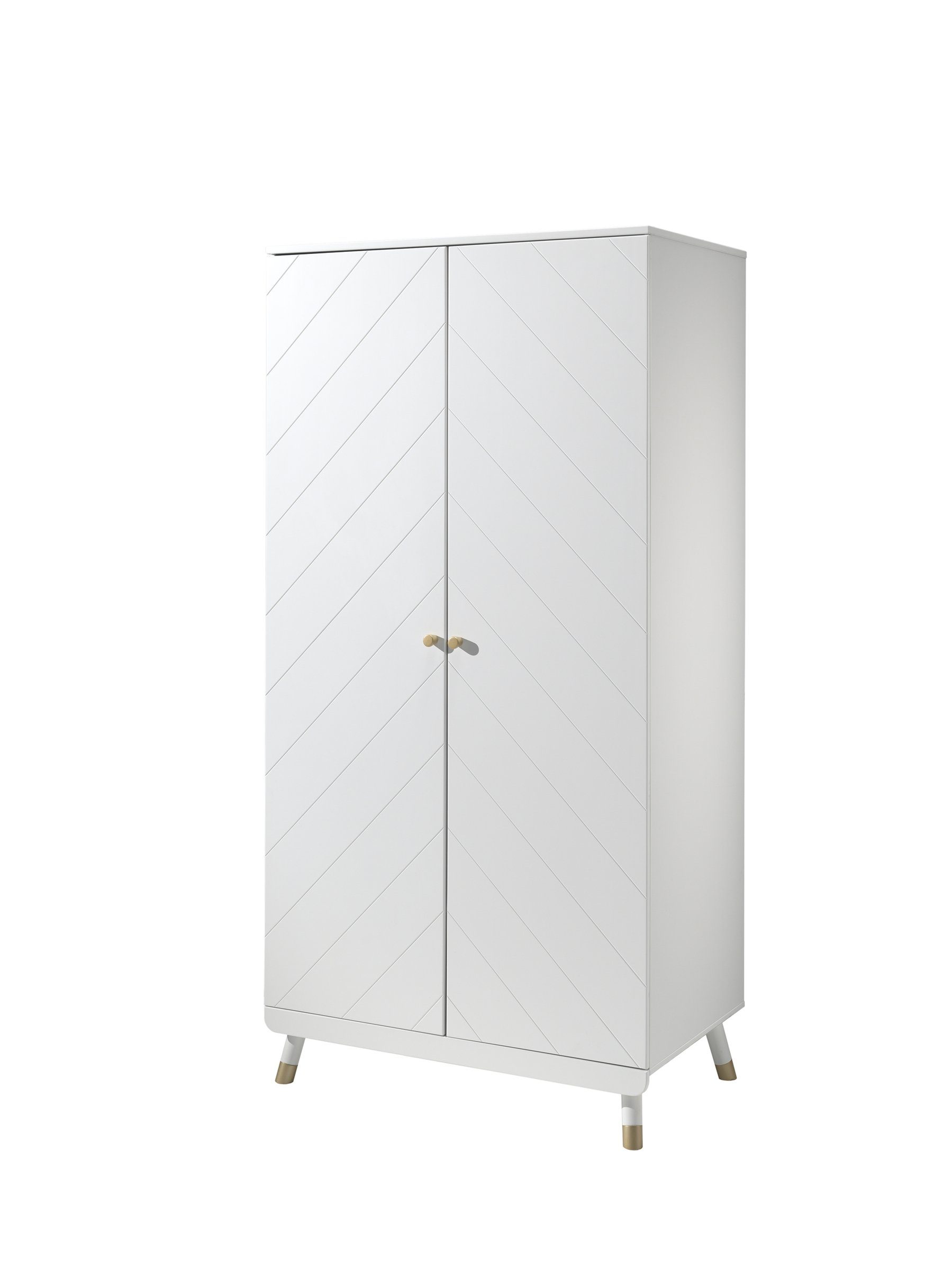 möbelando Kleiderschrank BILLY 100 x 200 x 59 cm (B/H/T)