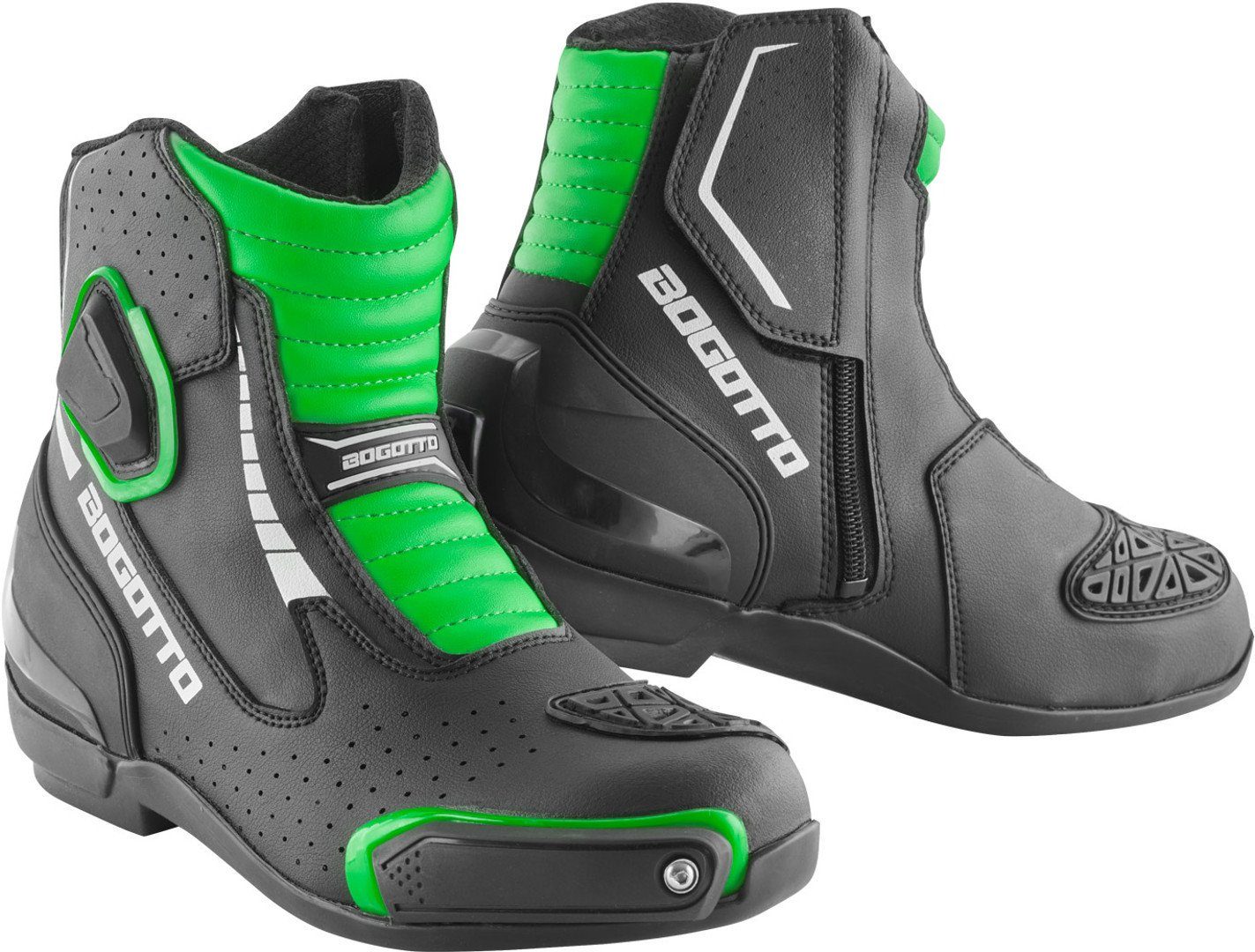 Bogotto Cartagena perforierte Motorrad Stiefel Motorradstiefel perforiert