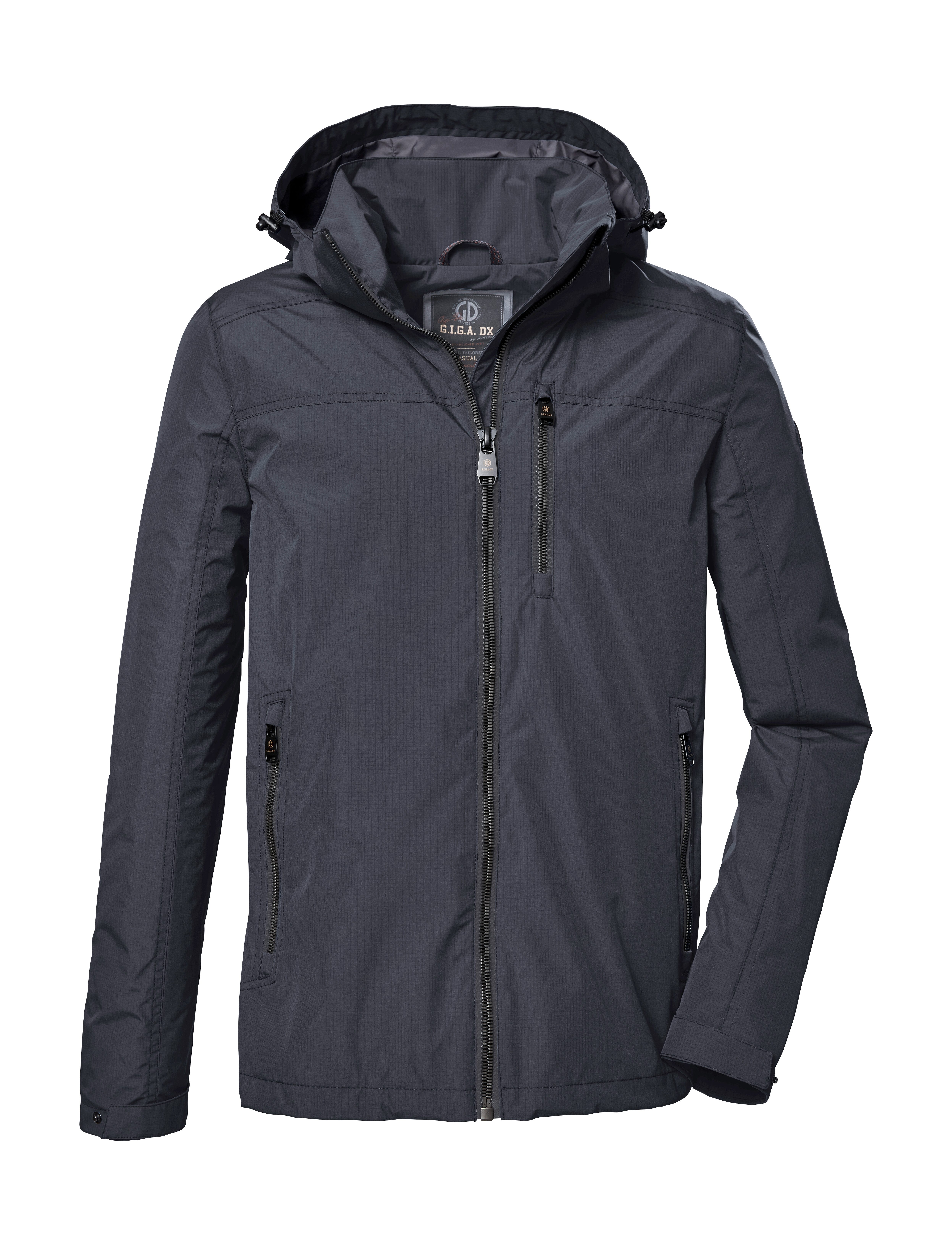 G.I.G.A. DX by killtec Funktionsjacke GS 13 MN JCKT Wasserabweisende Herrenjacke mit abnehmbarer Kapuze und Zippern