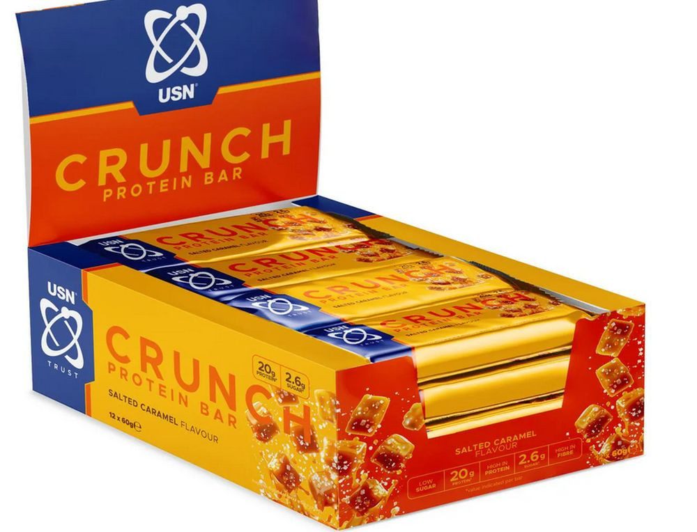 USN USN Trust Crunch High Protein Bar - 12 Riegel a 60 g Riegel