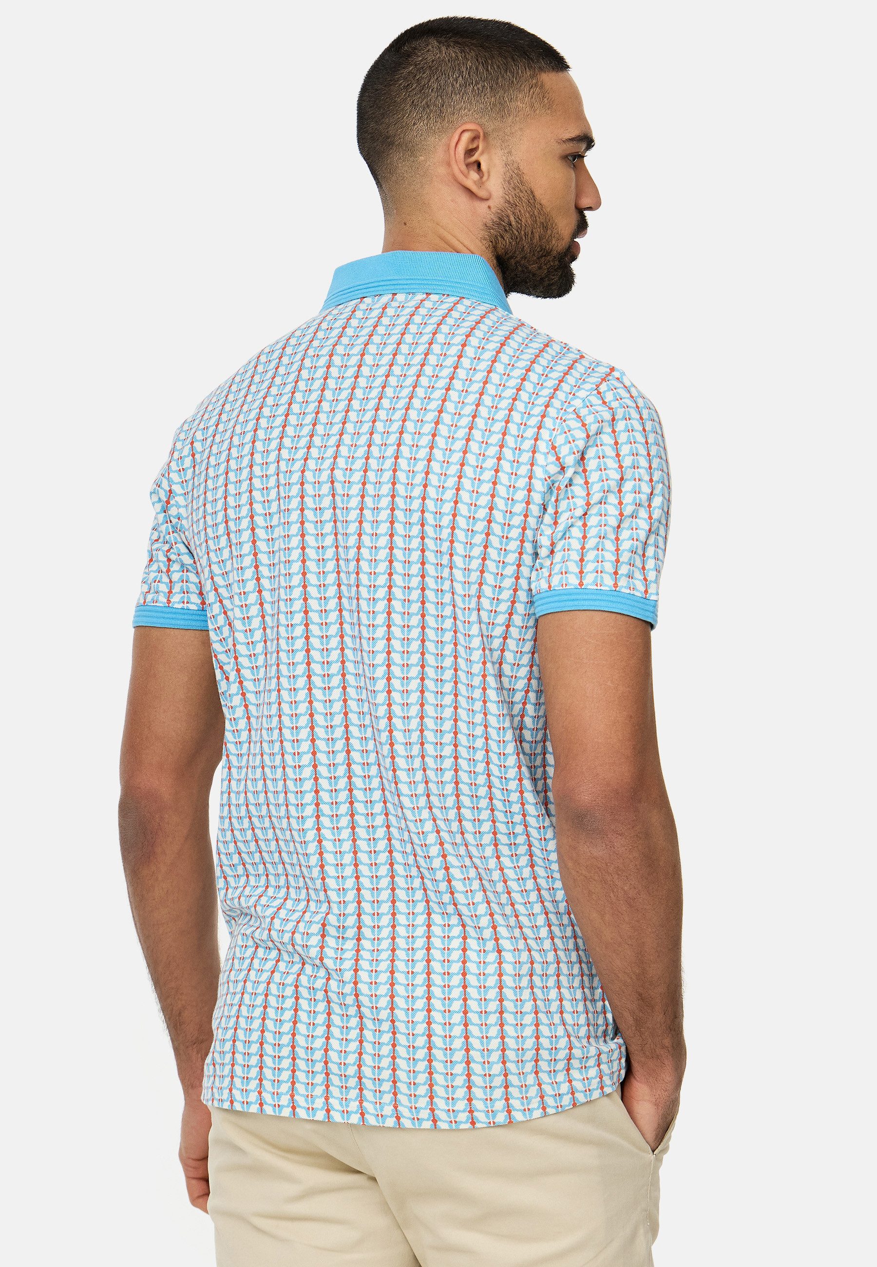 Indicode Poloshirt Herren INHermann Polo Shirt Herrenshirt Retro-Poloshirt aus 100% Baumwolle