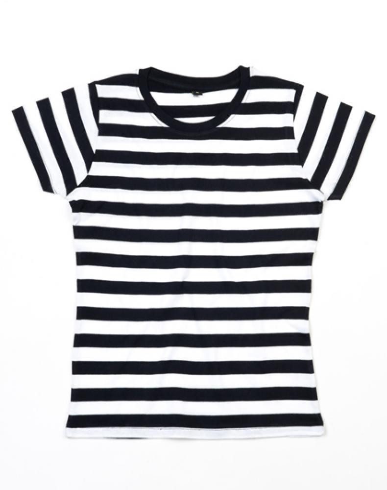 Mantis Rundhalsshirt Damen T-Shirt modisch gestreift günstig online kaufen