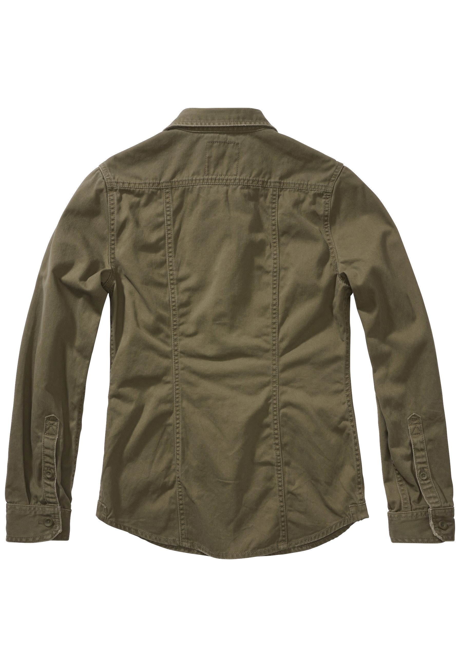 Brandit Businesshemd Brandit Damen Ladies Vintageshirt Longsleeve (1-tlg)