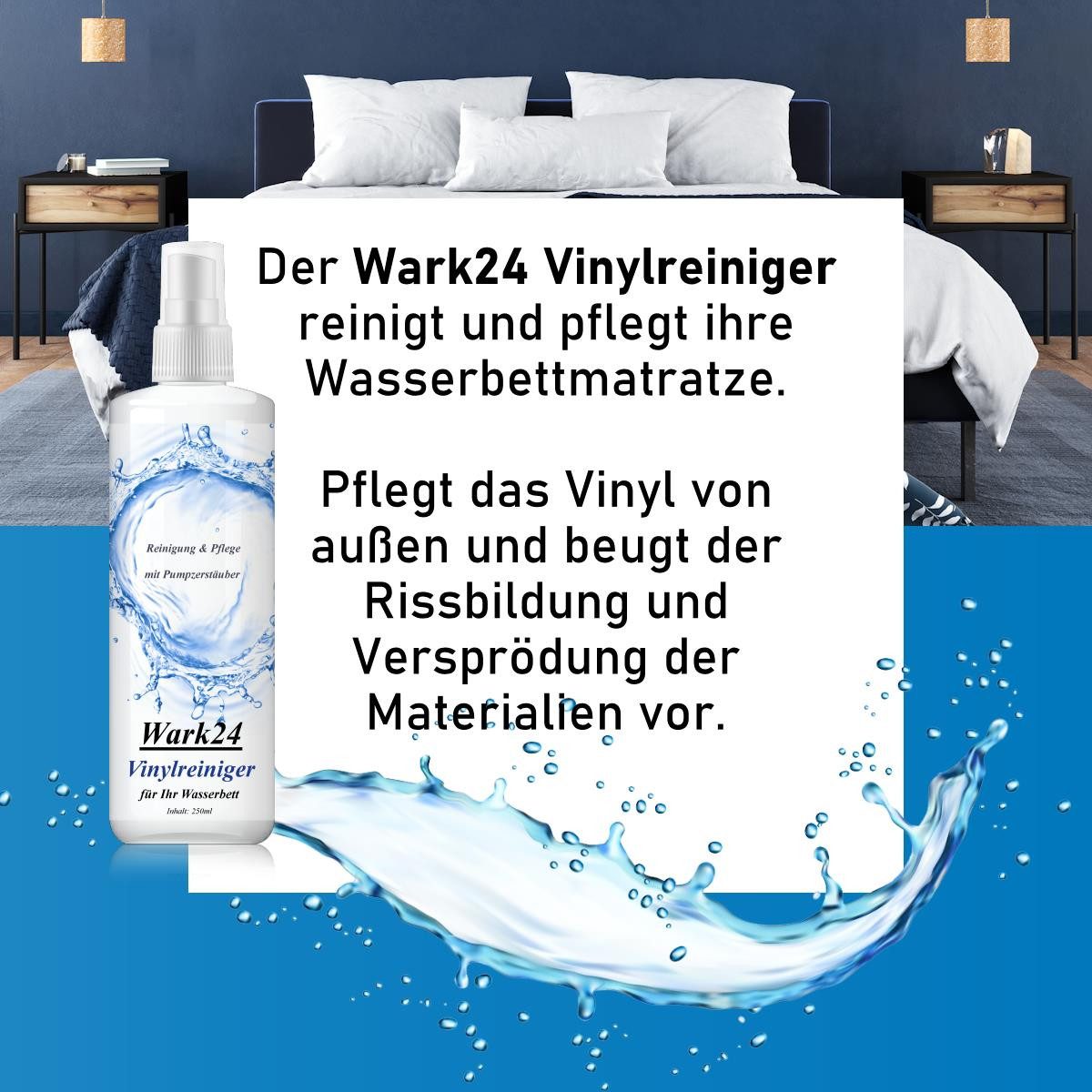 Wark24, Wasserbett Wark24 Vinylreiniger für Ihr Wasserbett 250ml - Reinigun günstig online kaufen