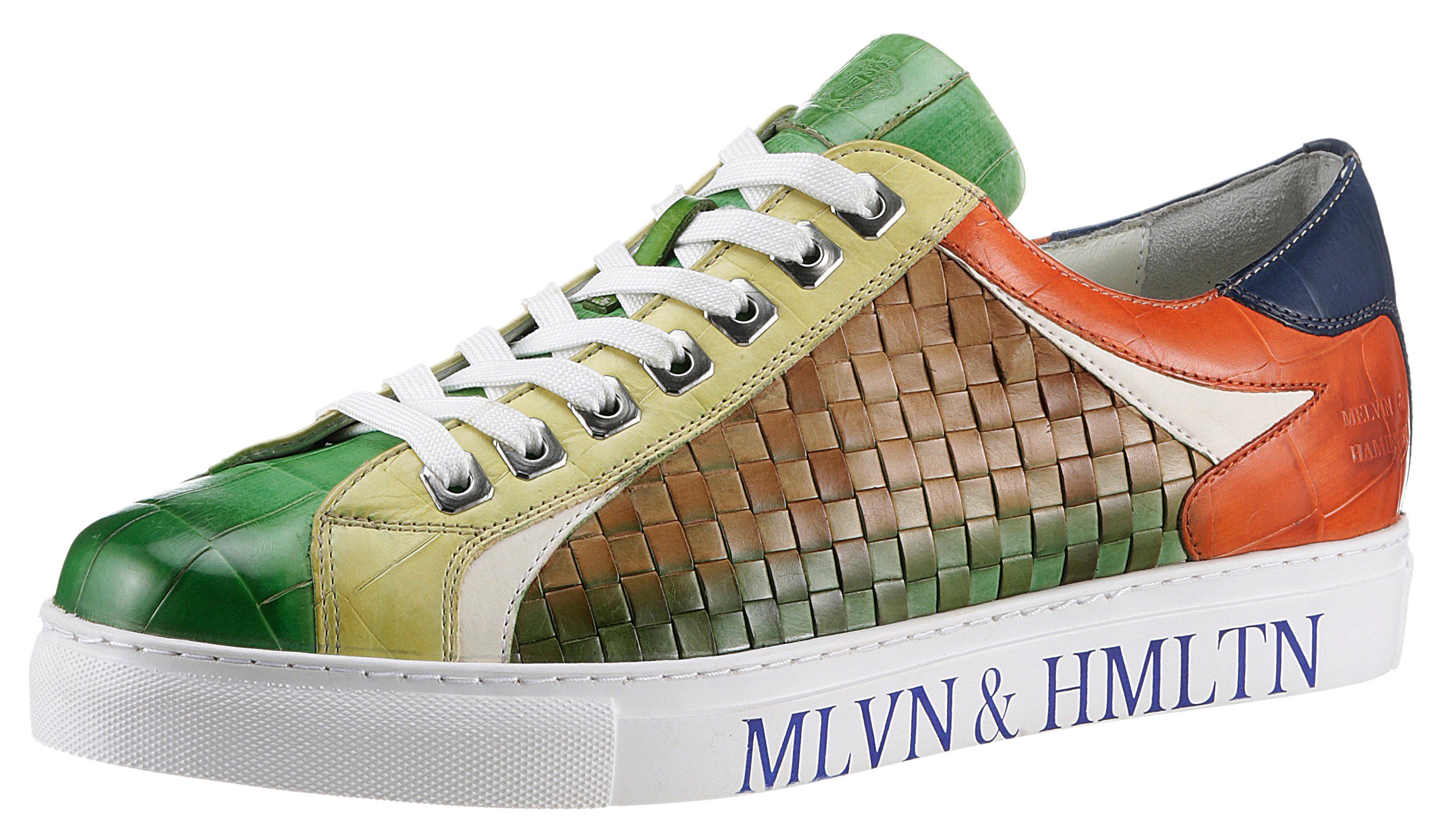 Melvin & Hamilton Harvey 9 Sneaker aus vegetabil gegerbtem Leder, Freizeitschuh, Halbschuh, Schnürschuh