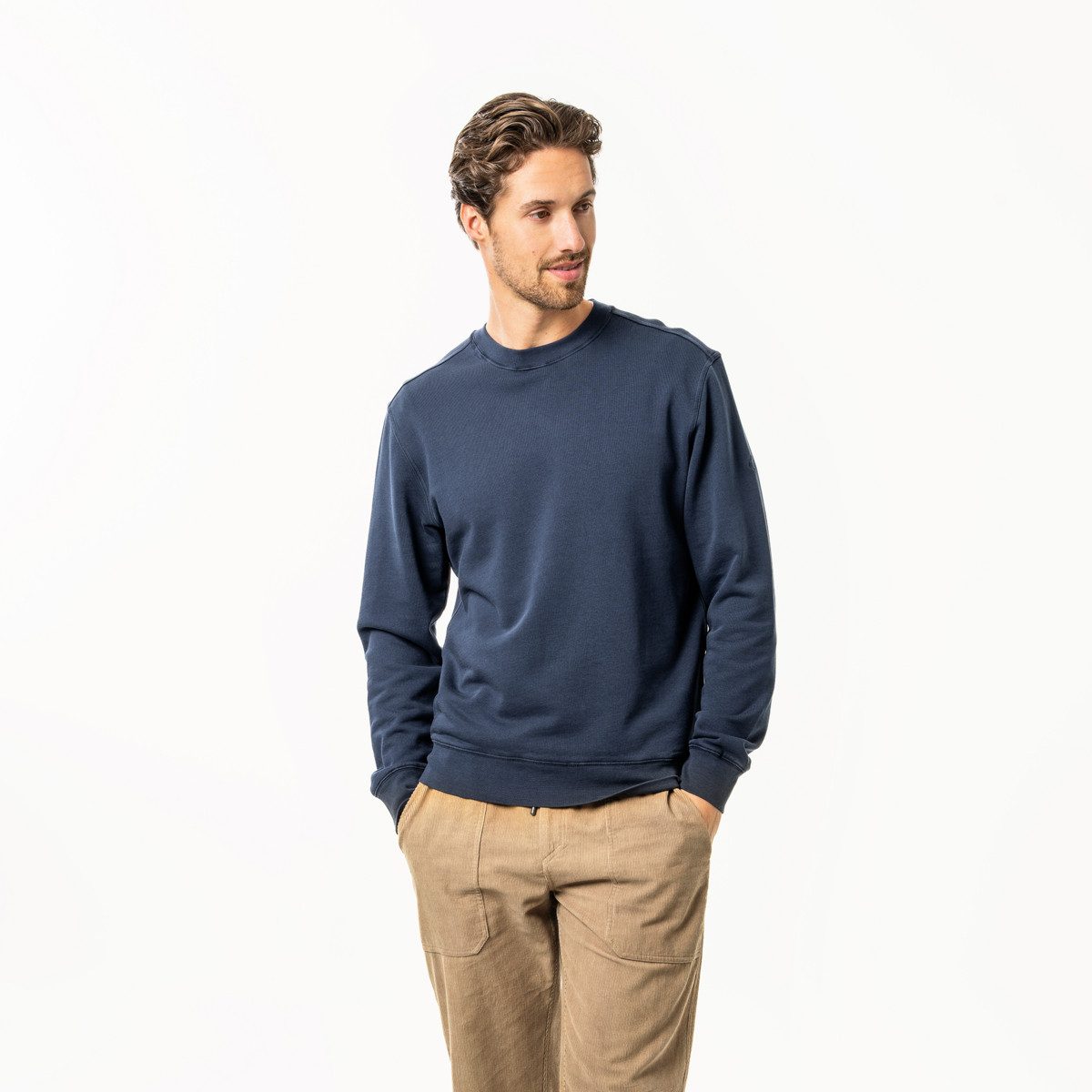 LIVING CRAFTS Sweatshirt RONNY GOTS zertifiziert