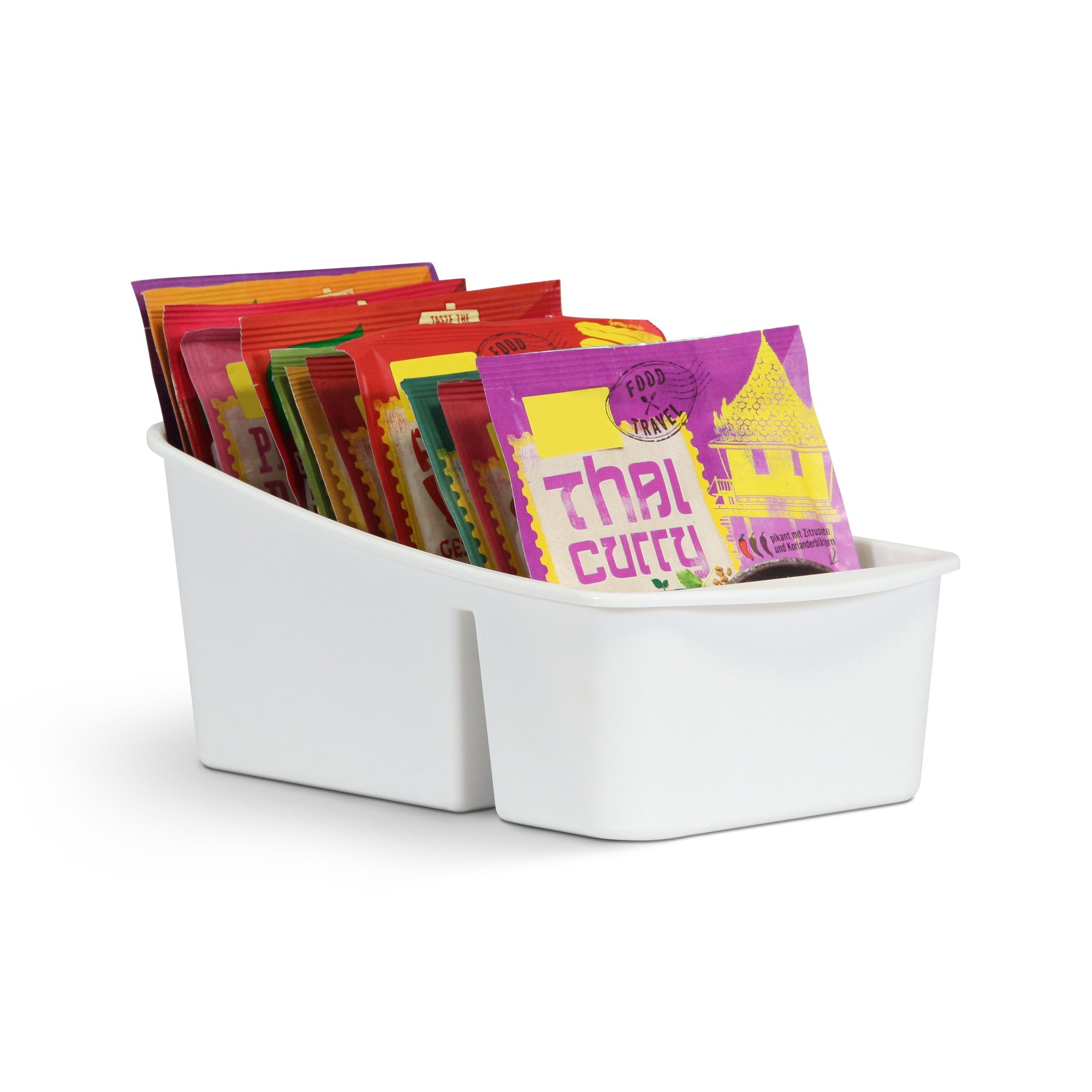 Pro Home Küchenorganizer-Set mit 3 Fächern, (1-tlg), Aufbewahrungsbox für T günstig online kaufen