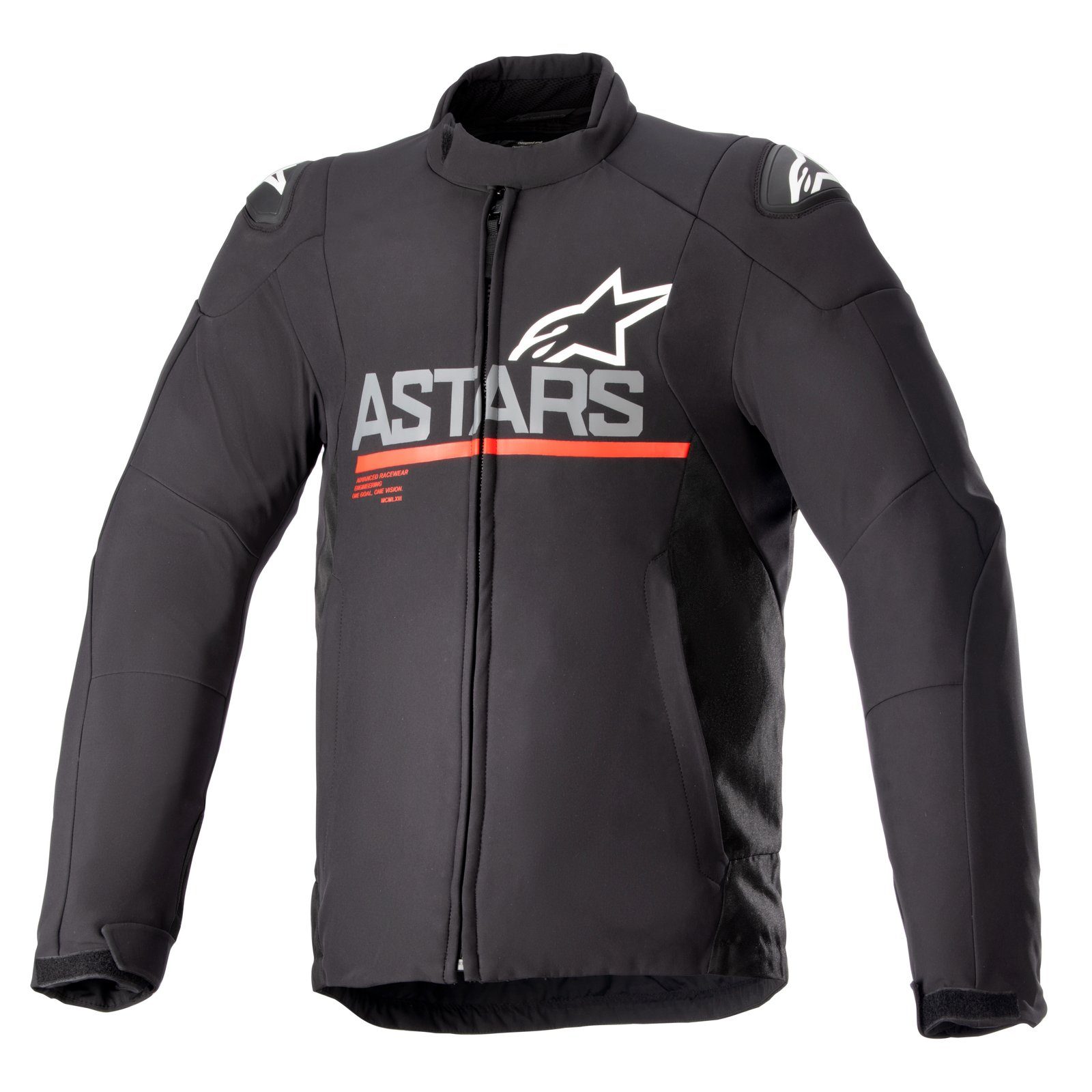 Alpinestars Motorradjacke Alpinestars SMX Waterproof Jacke schwarz / dunkelgrau / hellrot Black/Grey/Red