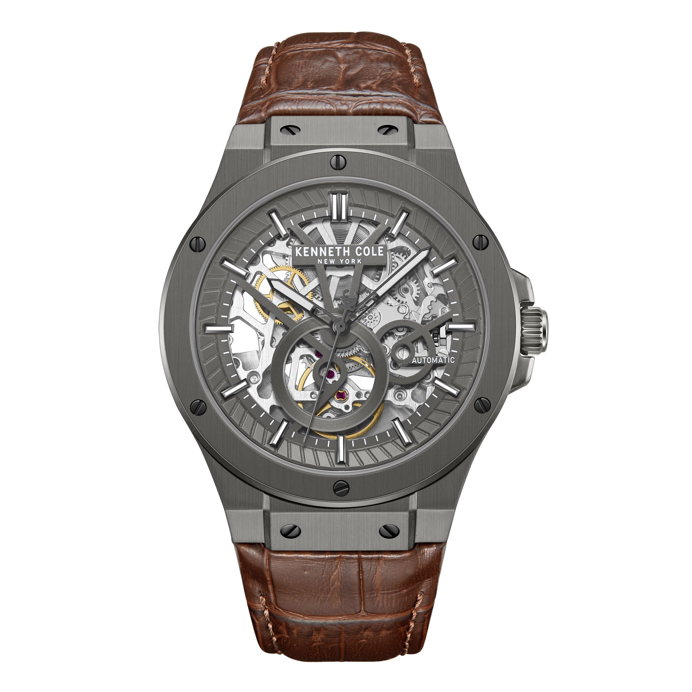 Kenneth Cole Automatikuhr Automatikuhr Herrenuhr 43 mm Automatik Herren