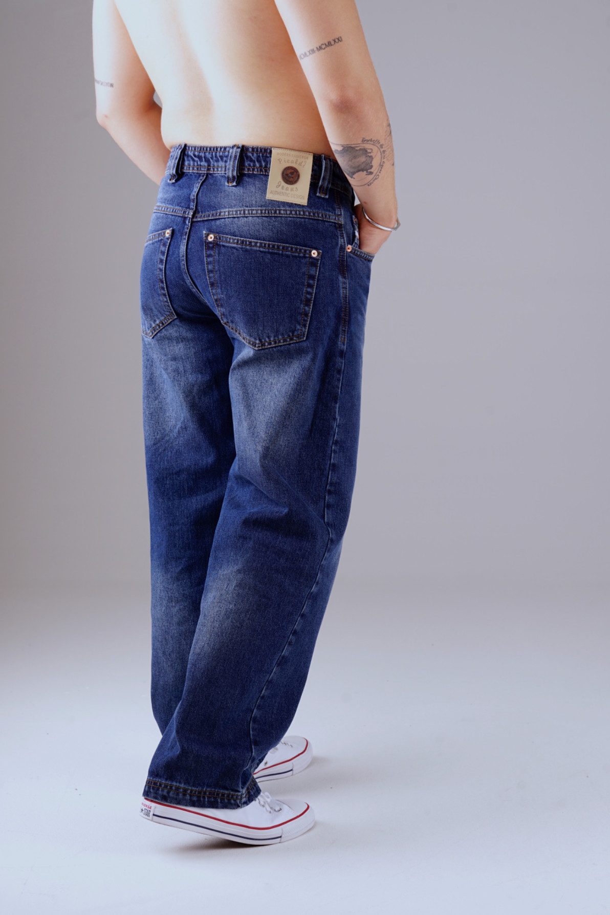 PICALDI Jeans Relax-fit-Jeans Baggy Zicco 474 Tindery - Washed Dark Blue De günstig online kaufen