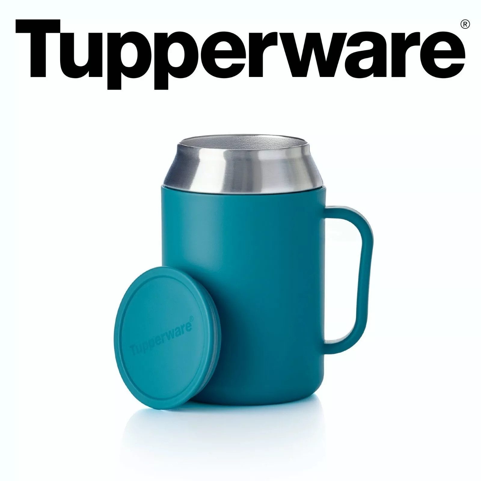 Thermobecher Tupperware Kaffeebecher to go 400ml Isobecher