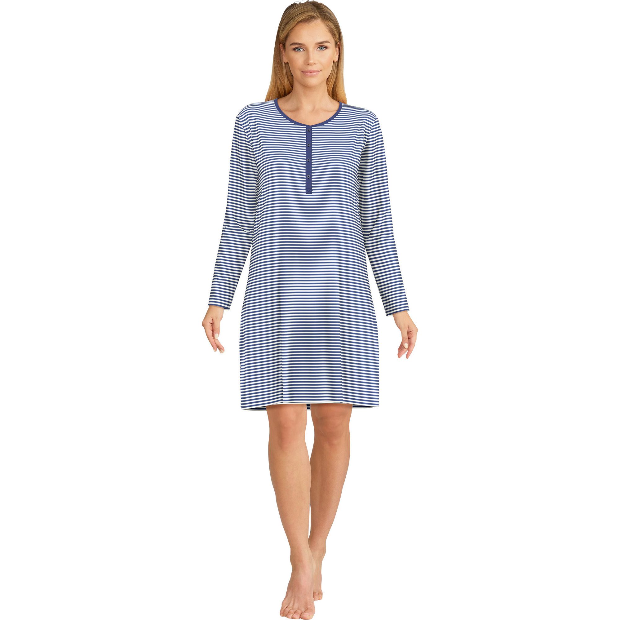 GÖTZBURG Nachthemd Damen-Nachthemd Single-Jersey Streifen günstig online kaufen