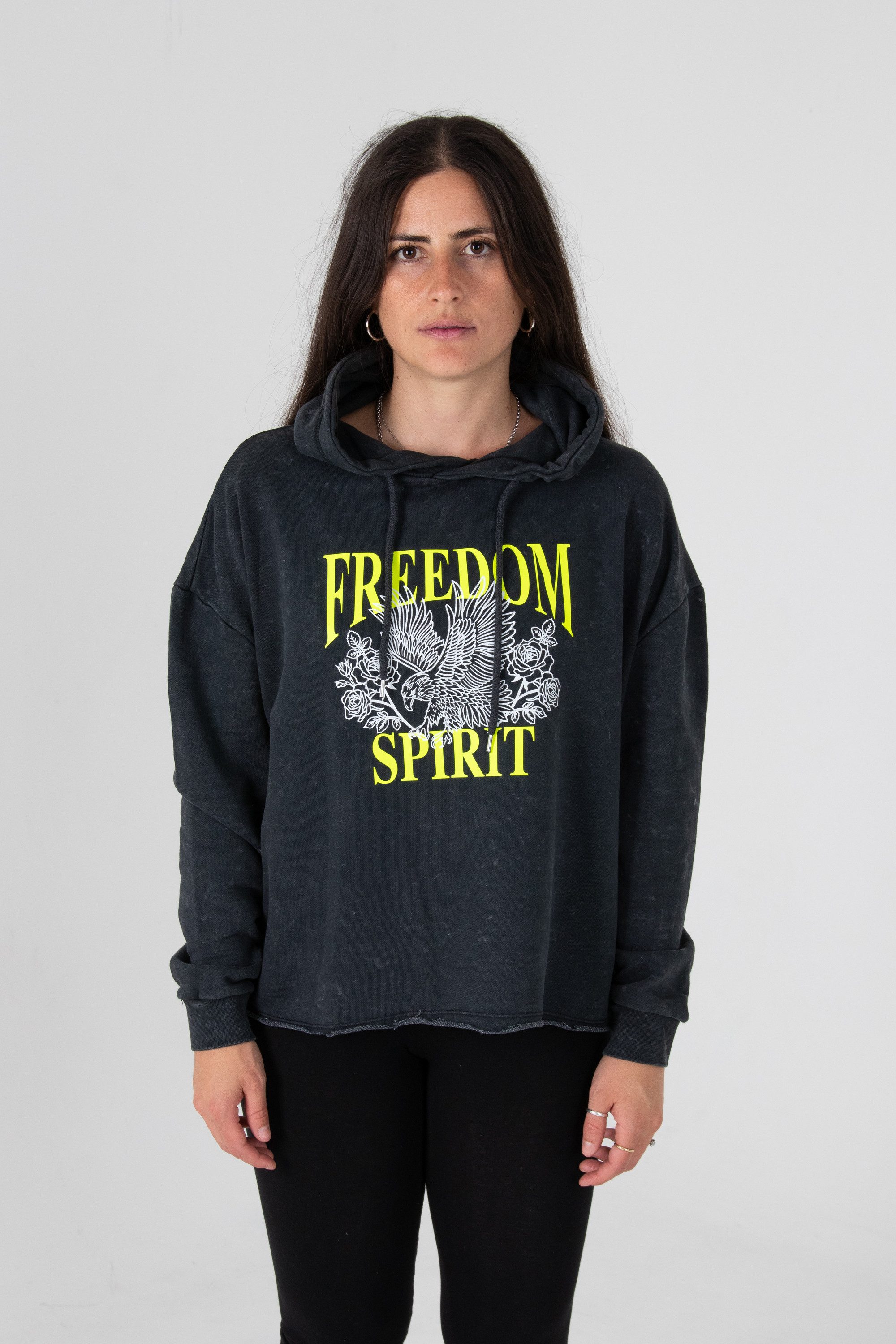 Be Famous Sweater Boxy Freedom Spirit (1-tlg., keine)